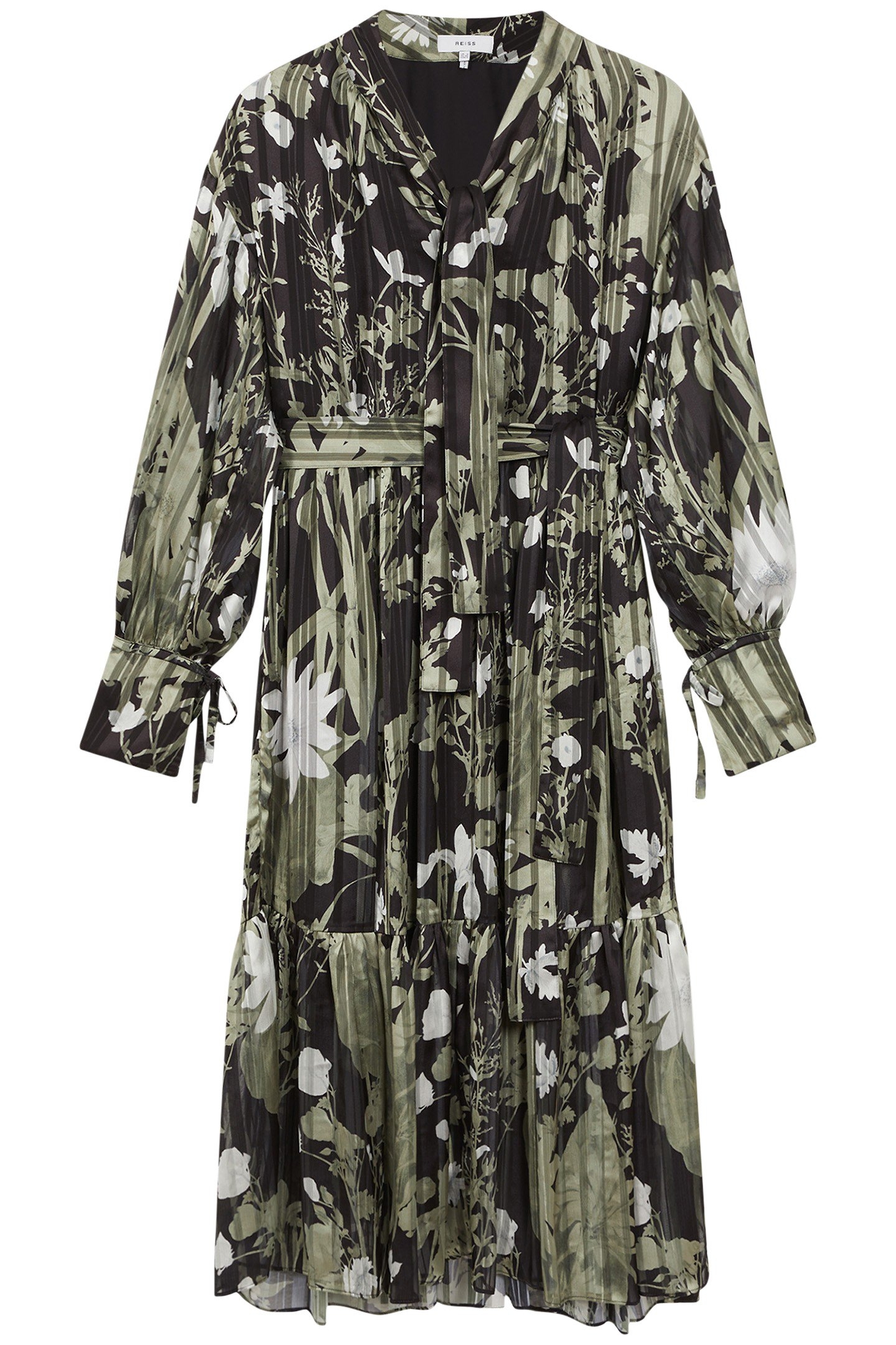 FLORAL MIDI PRINT GREEN 4