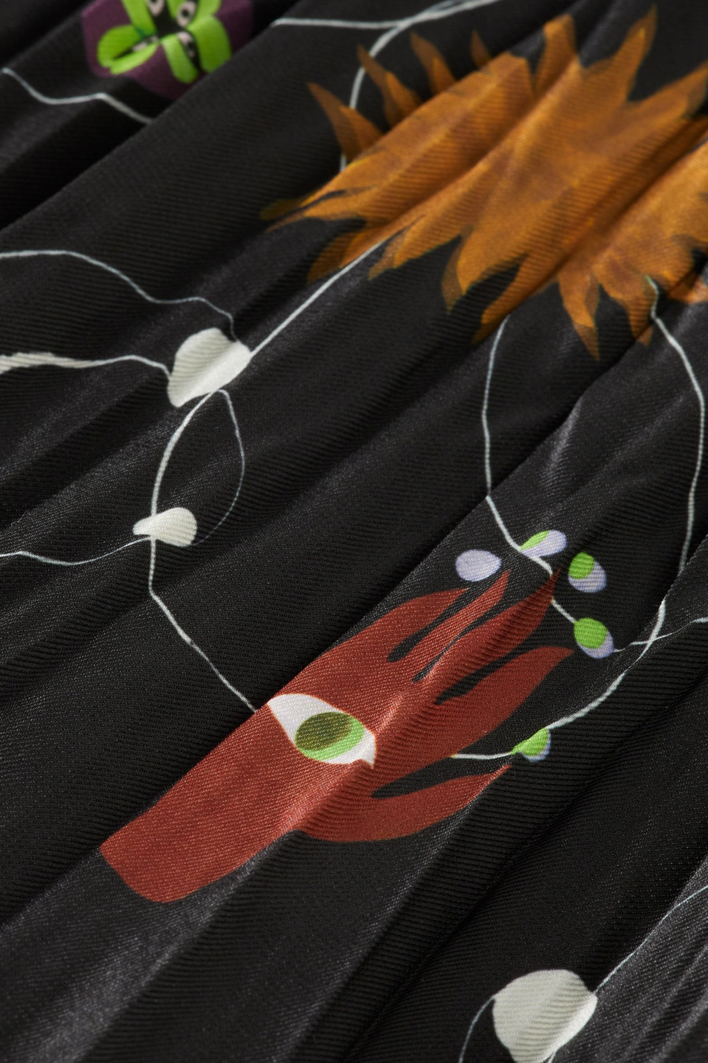 PLEATED CRINKLE SKIRT FREE MIND 7