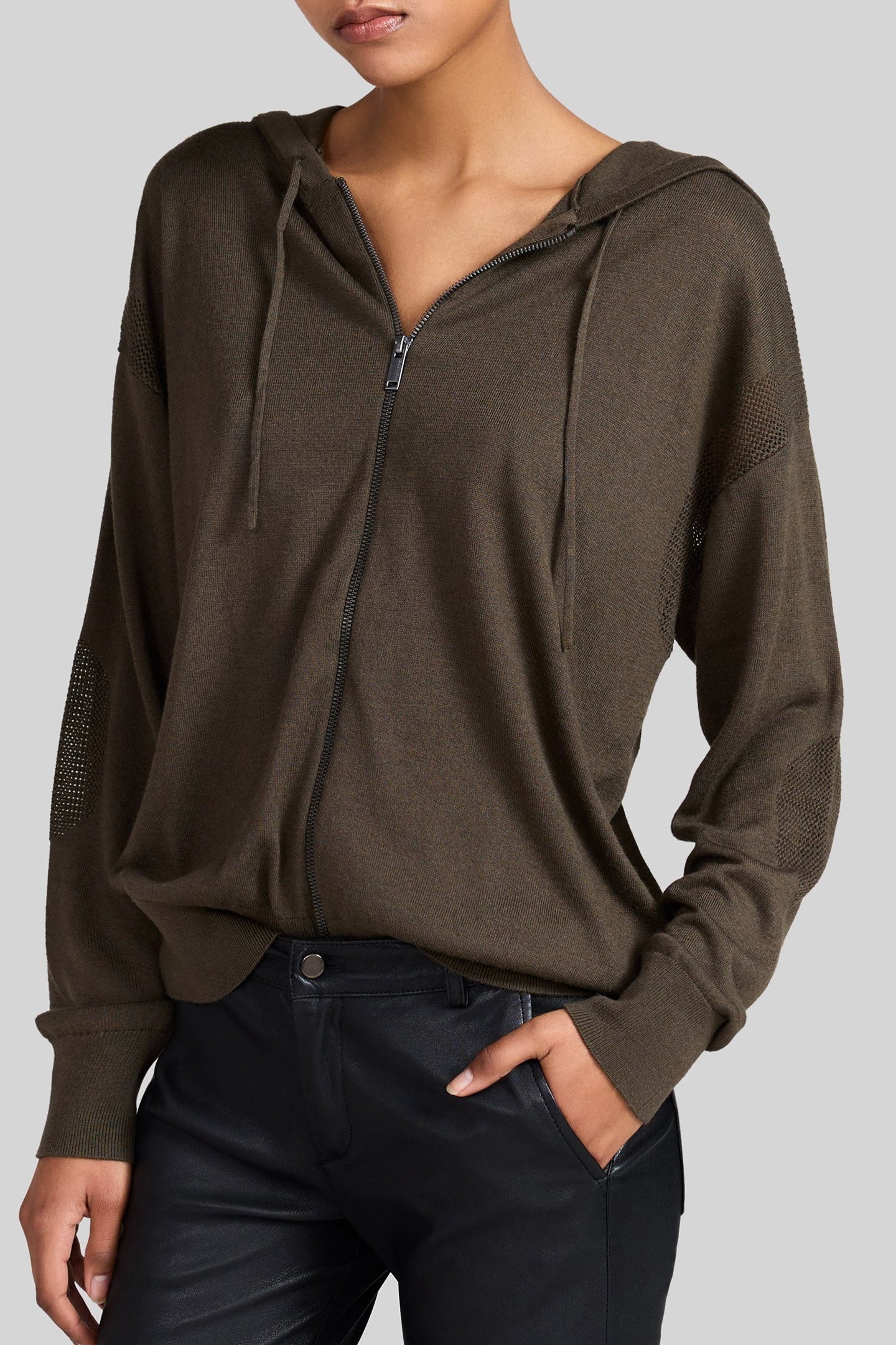 WOMAN’S WAKAME KNIT METALLIC SEQUIN EMBROIDERED CARDIGAN 5