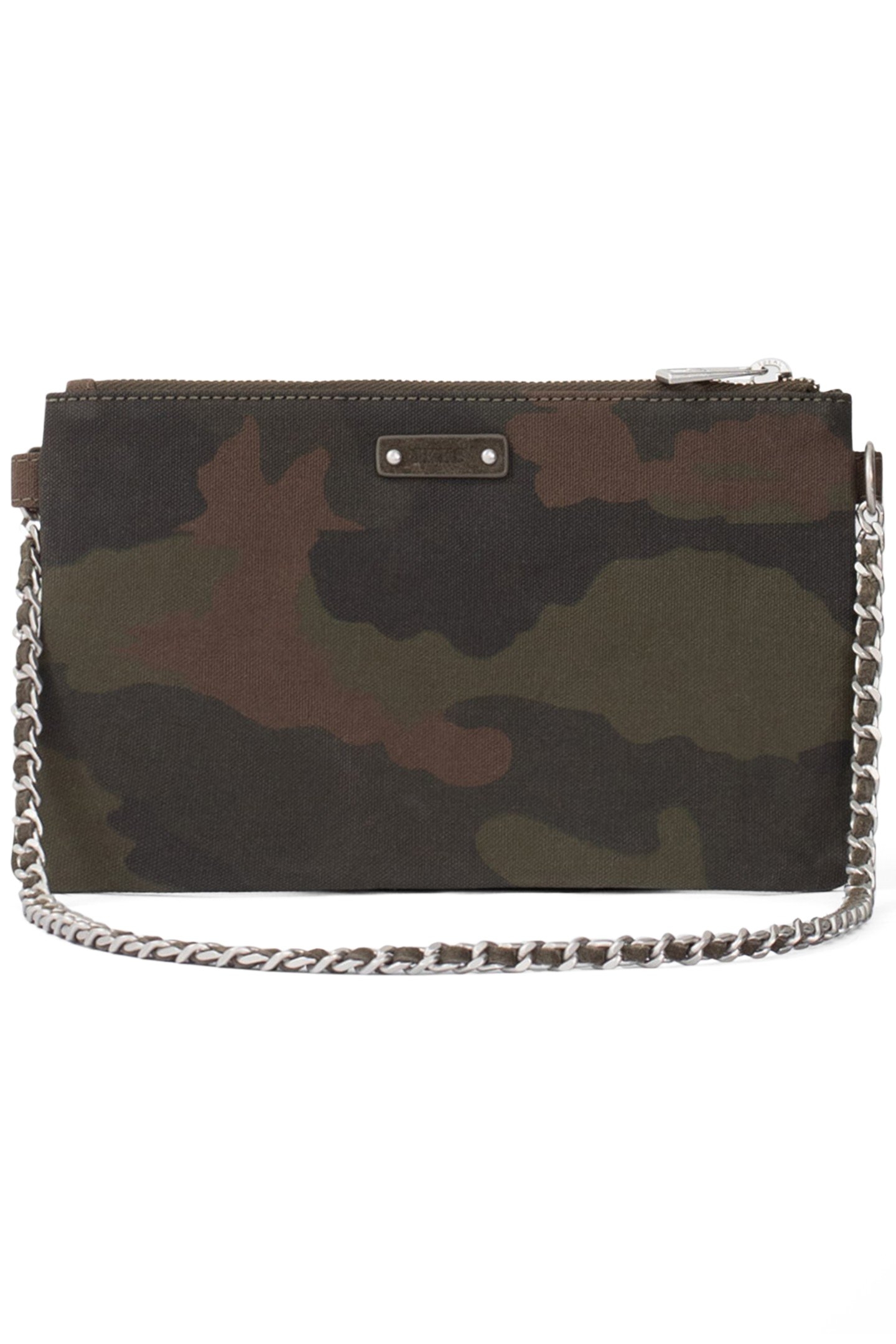 111 LENA BAG IN KHAKI COTTON CANVAS AND CAMOUFLAGE 3