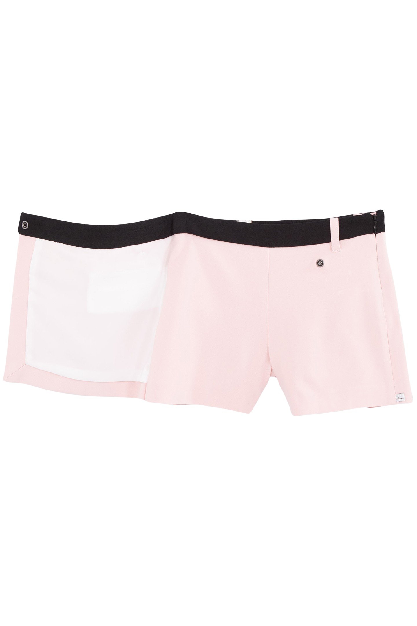GIRLS’ PINK SKORT WITH BLACK BELT 3