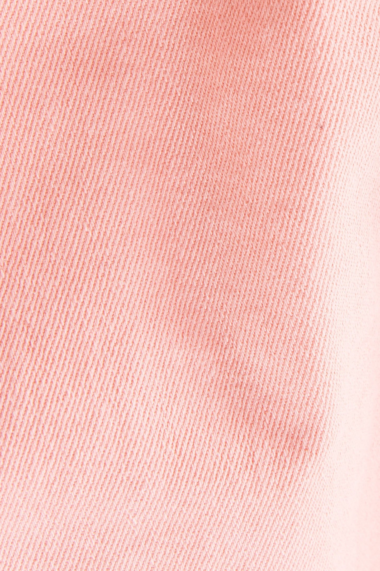 GIRLS’ PEACH DENIM SHORTS, EMBROIDERED BRAID DOWN SIDES 8