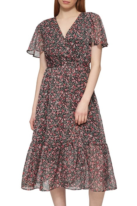 S.OLIVER-QS DRESSES GREY/BLACK 1