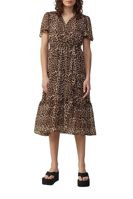 S.OLIVER-QS DRESSES GREY/BLACK 1