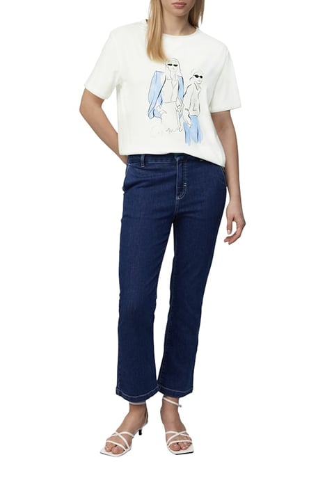 COMMA T-SHIRTS WHITE 2