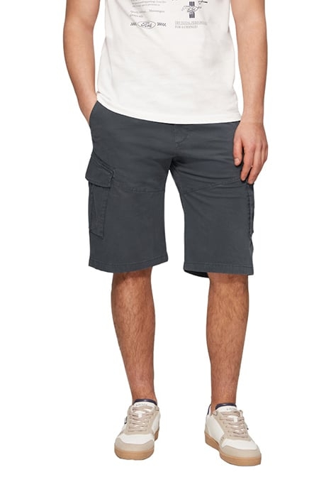 S.OLIVER SHORTS GREY/BLACK 1