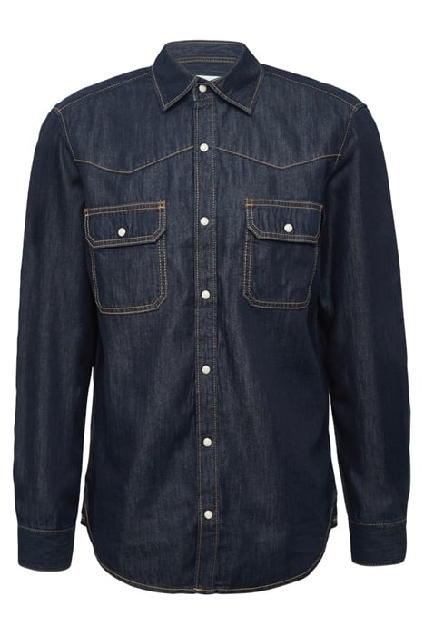 S.OLIVER SHIRTS BLUE-DENIM 4