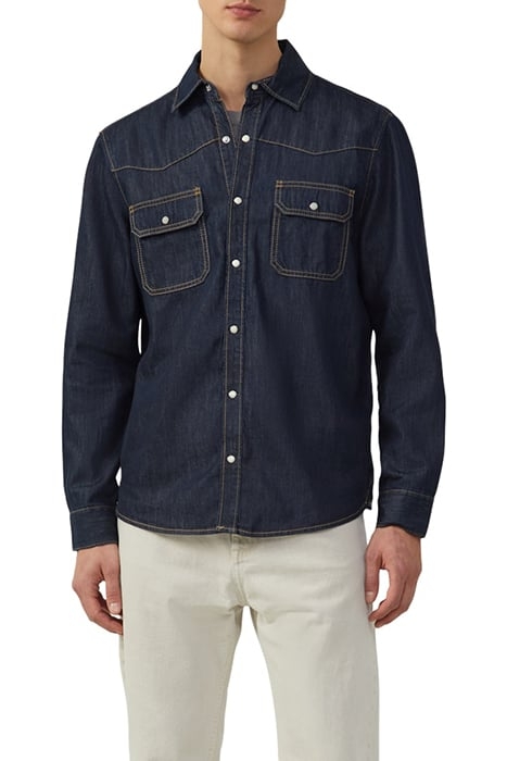 S.OLIVER SHIRTS BLUE-DENIM 1