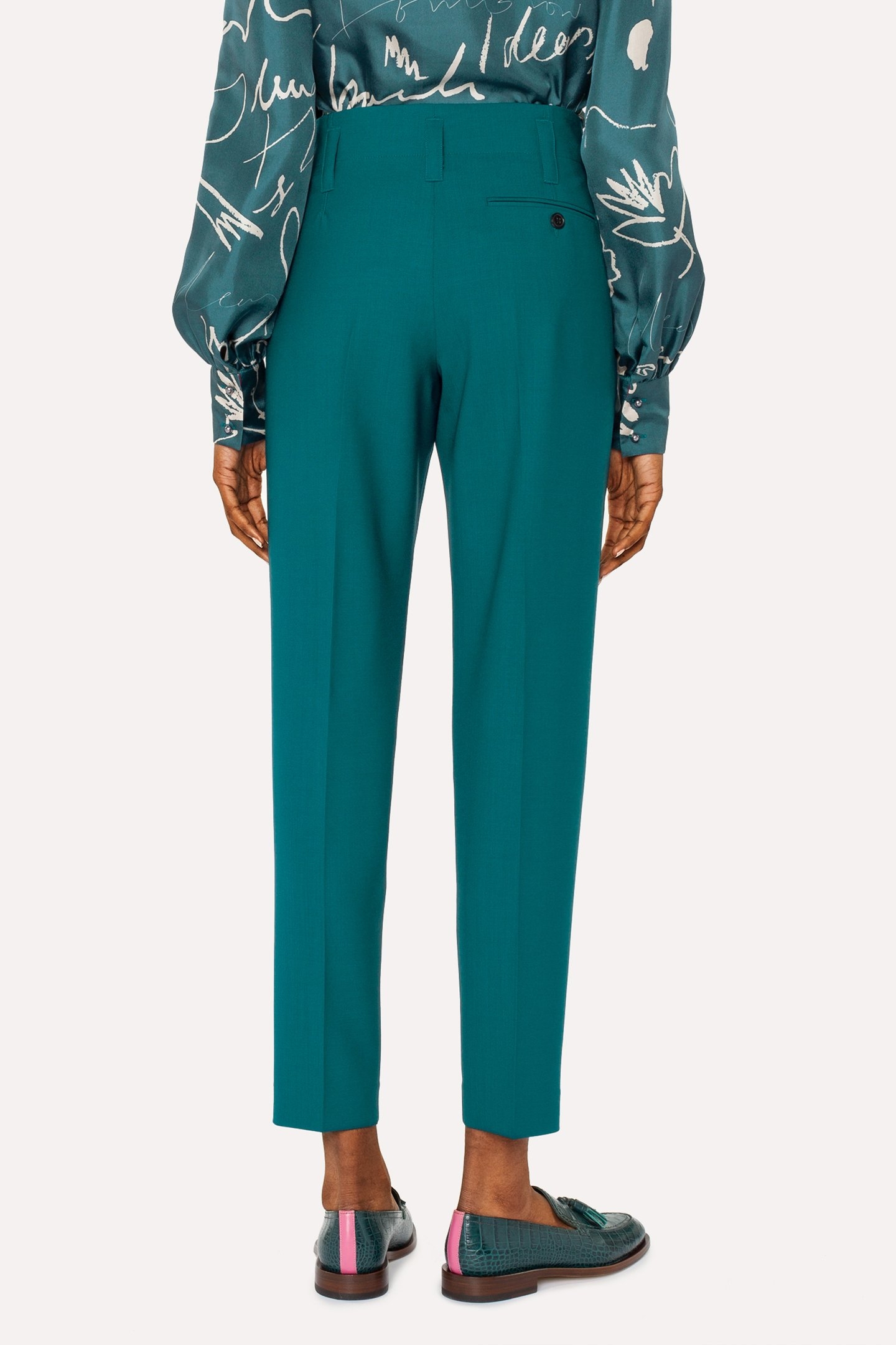 WOMENS TROUSERS MILITARY GREEN 2