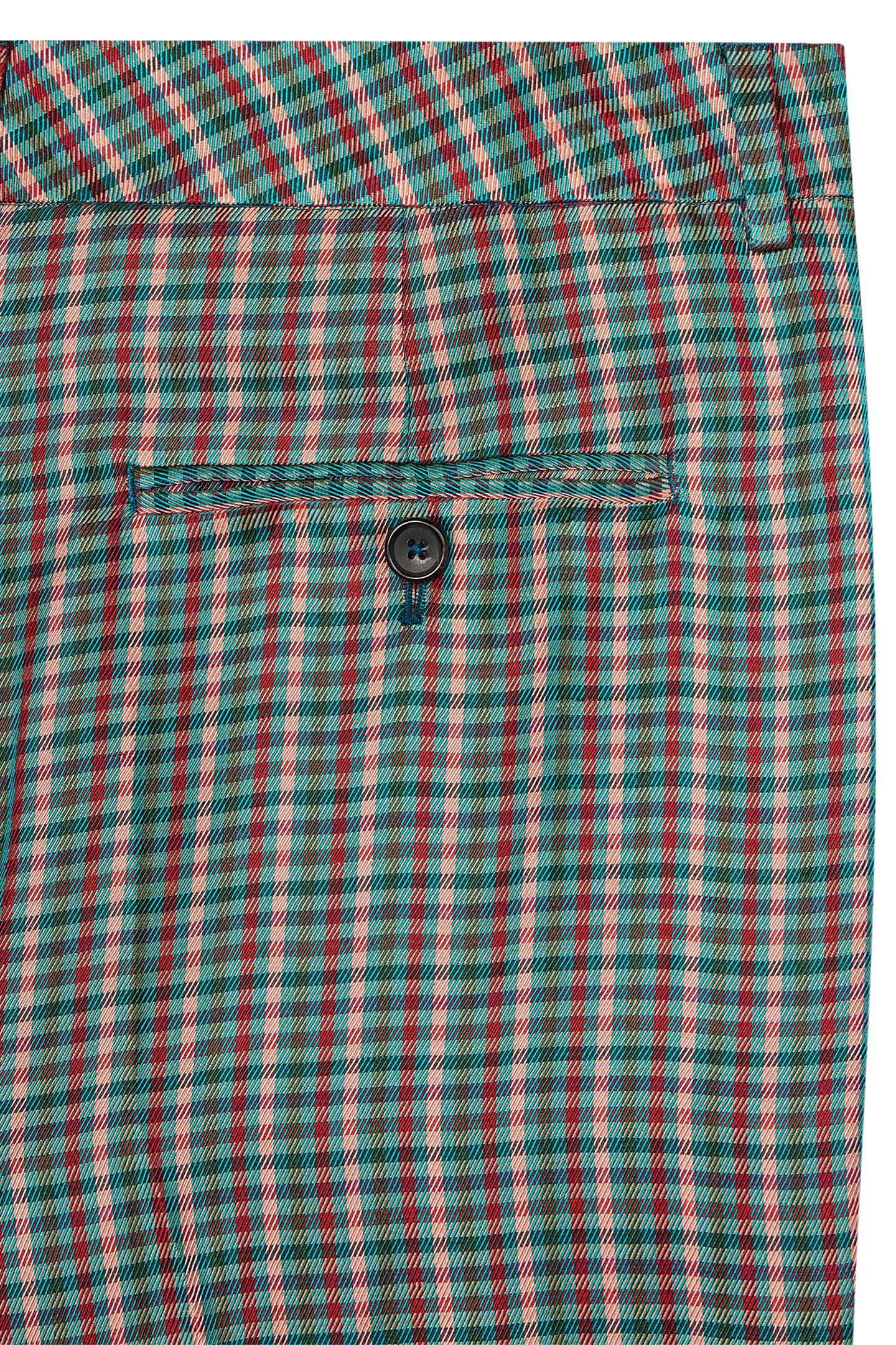 WOMENS TROUSERS PETROL GREEN 2