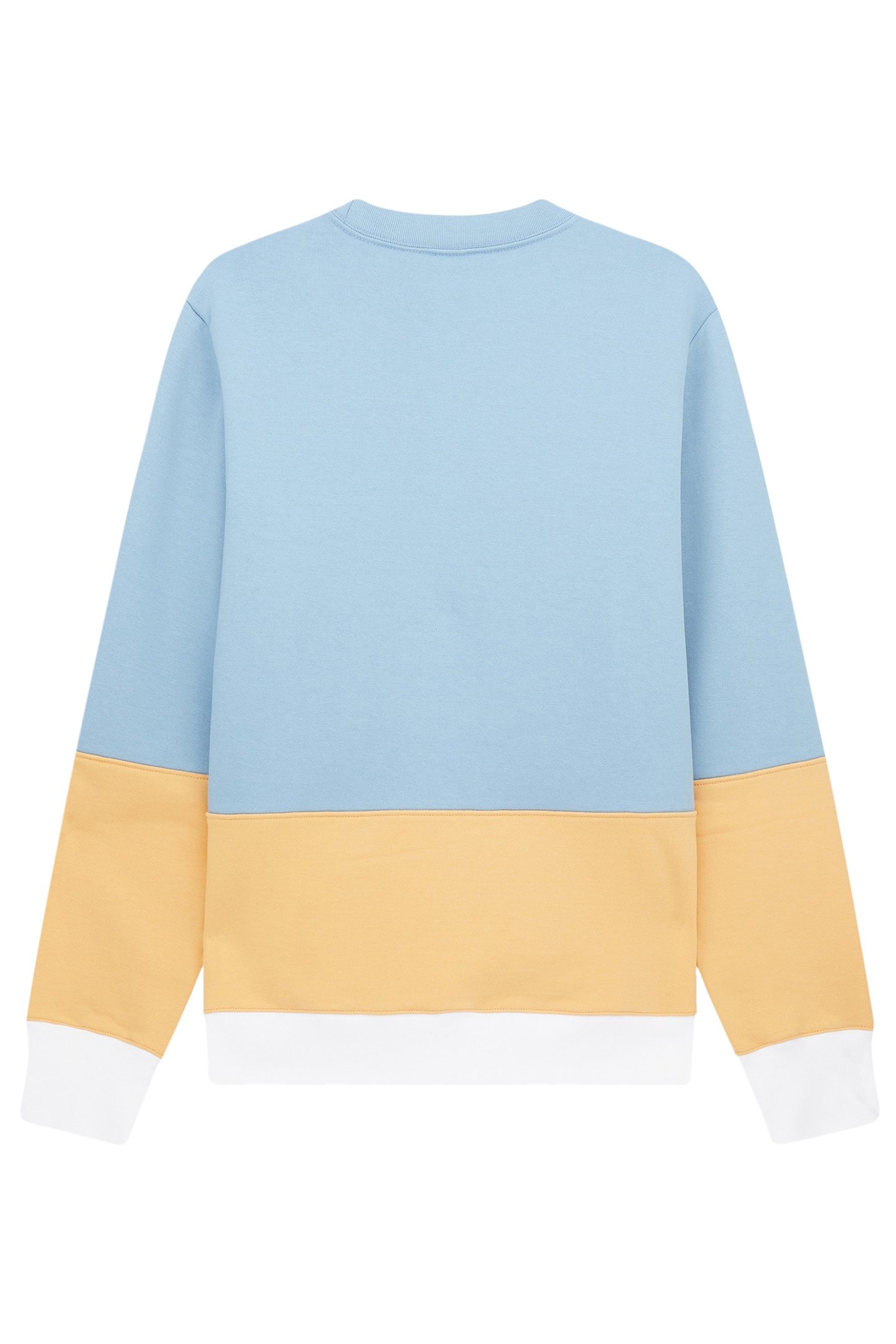 MENS REG FIT SWEATSHIRT ZEBRA LIGHT BLUE 2