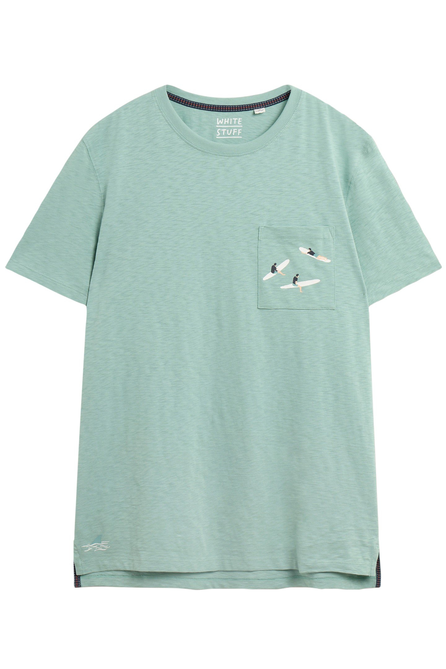 SHARK POCKET GRAPHIC TEE MINT GREEN 2