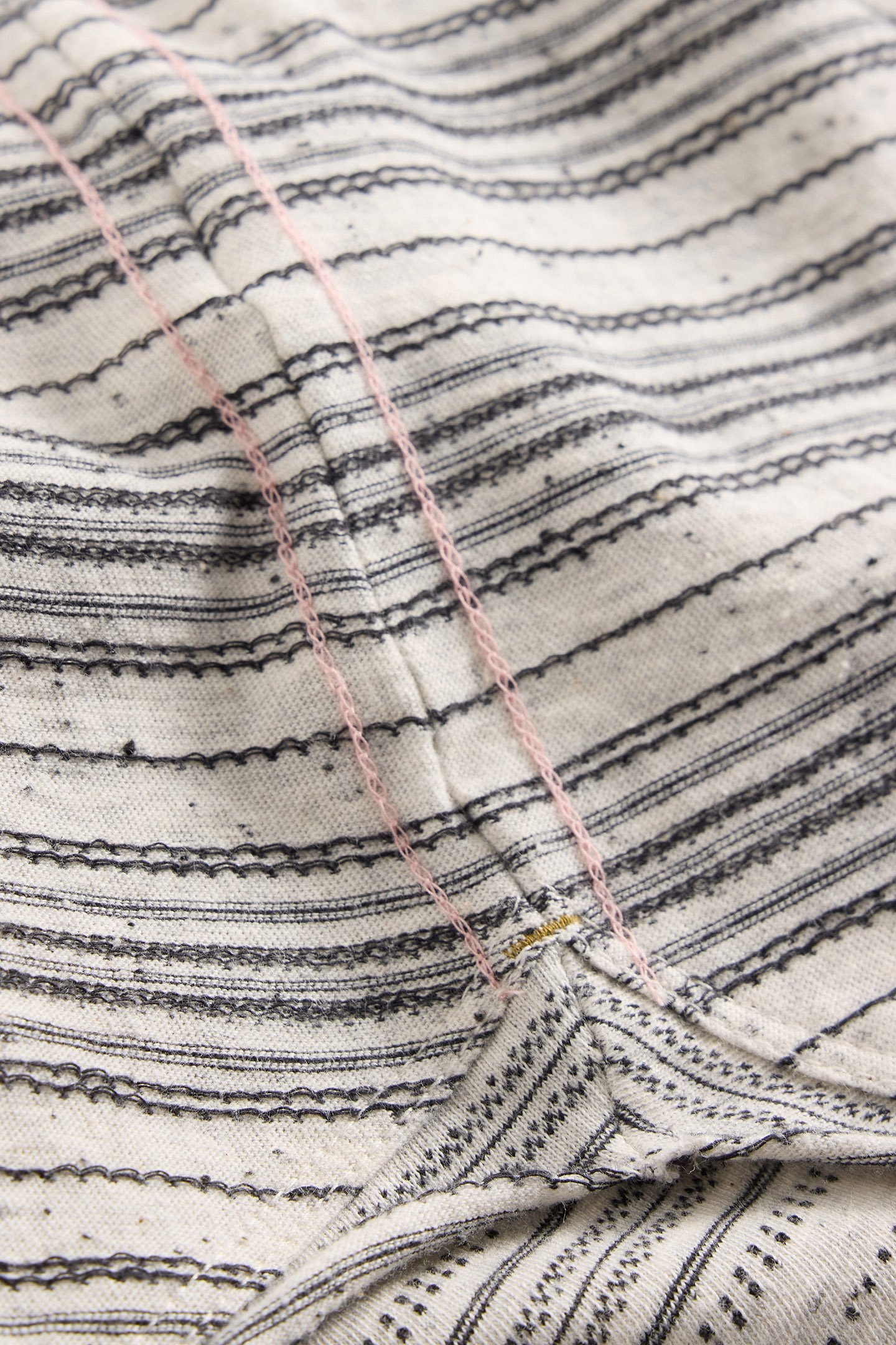 CLARA STITCH LS TEE NATURAL MULTI 6