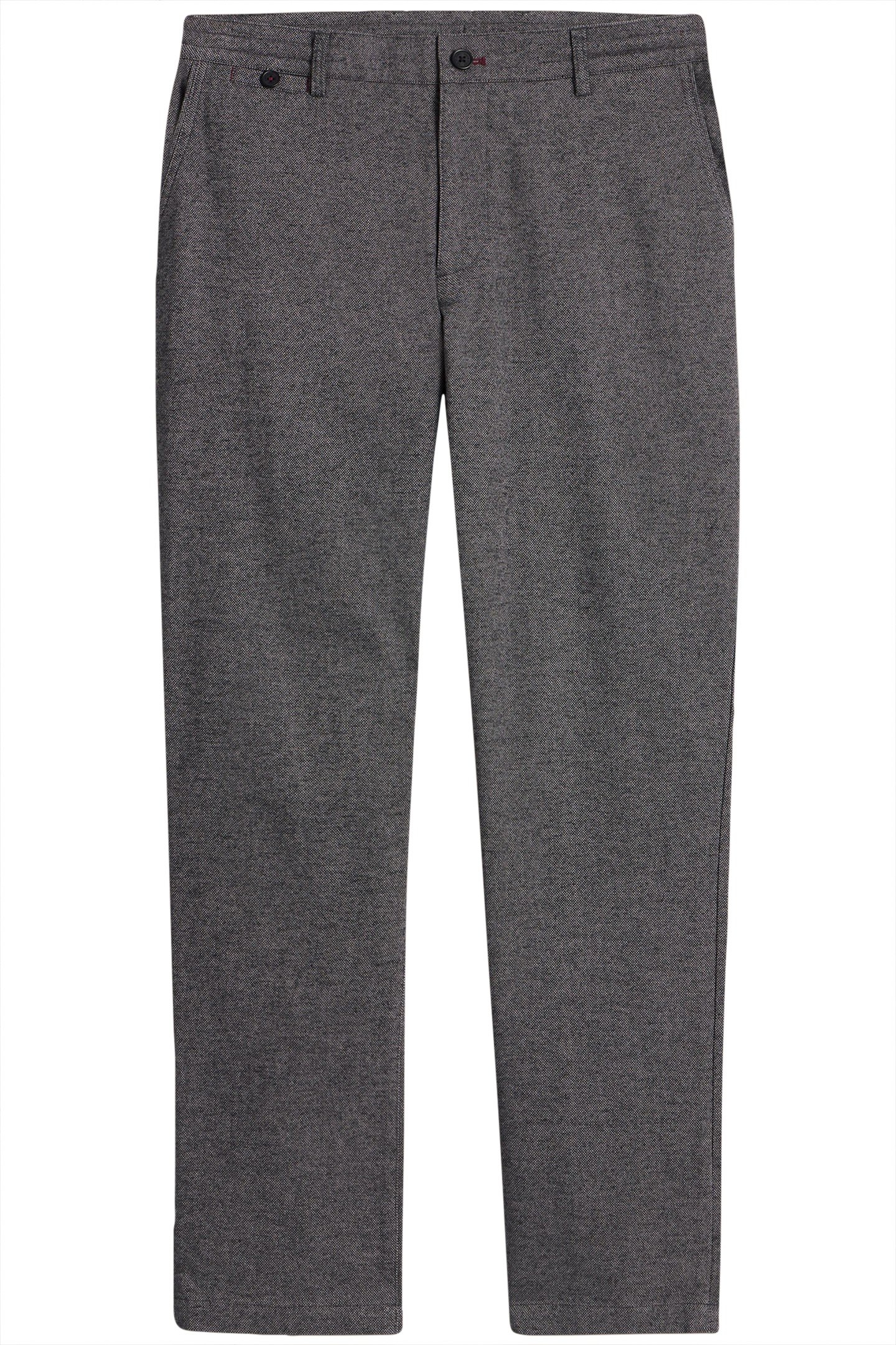 SUTTON TEXTURED TROUSER CHARCOAL GREY 4