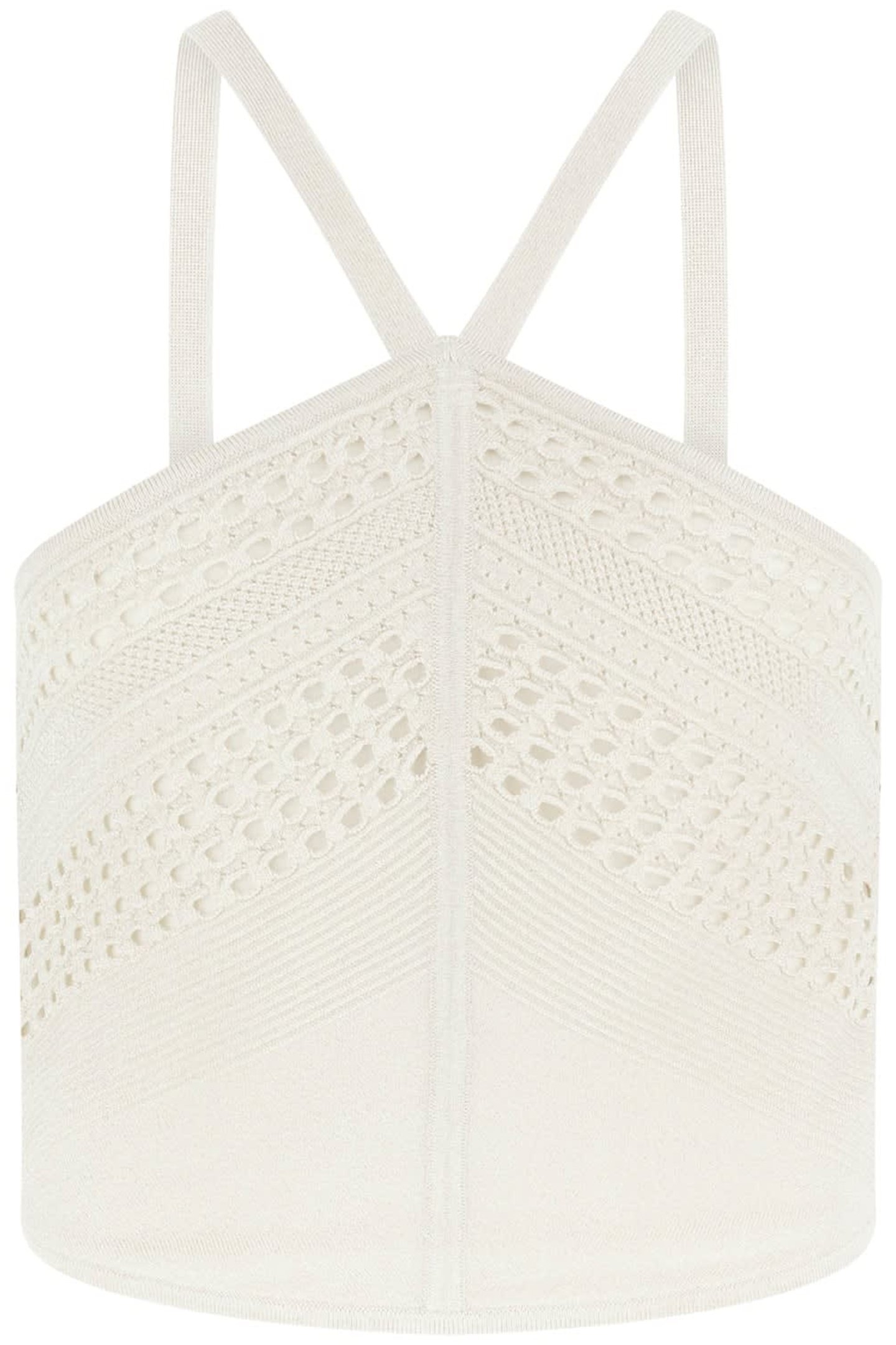 HENLEY STRAPS CROP T PALE PEARL MULTI 4