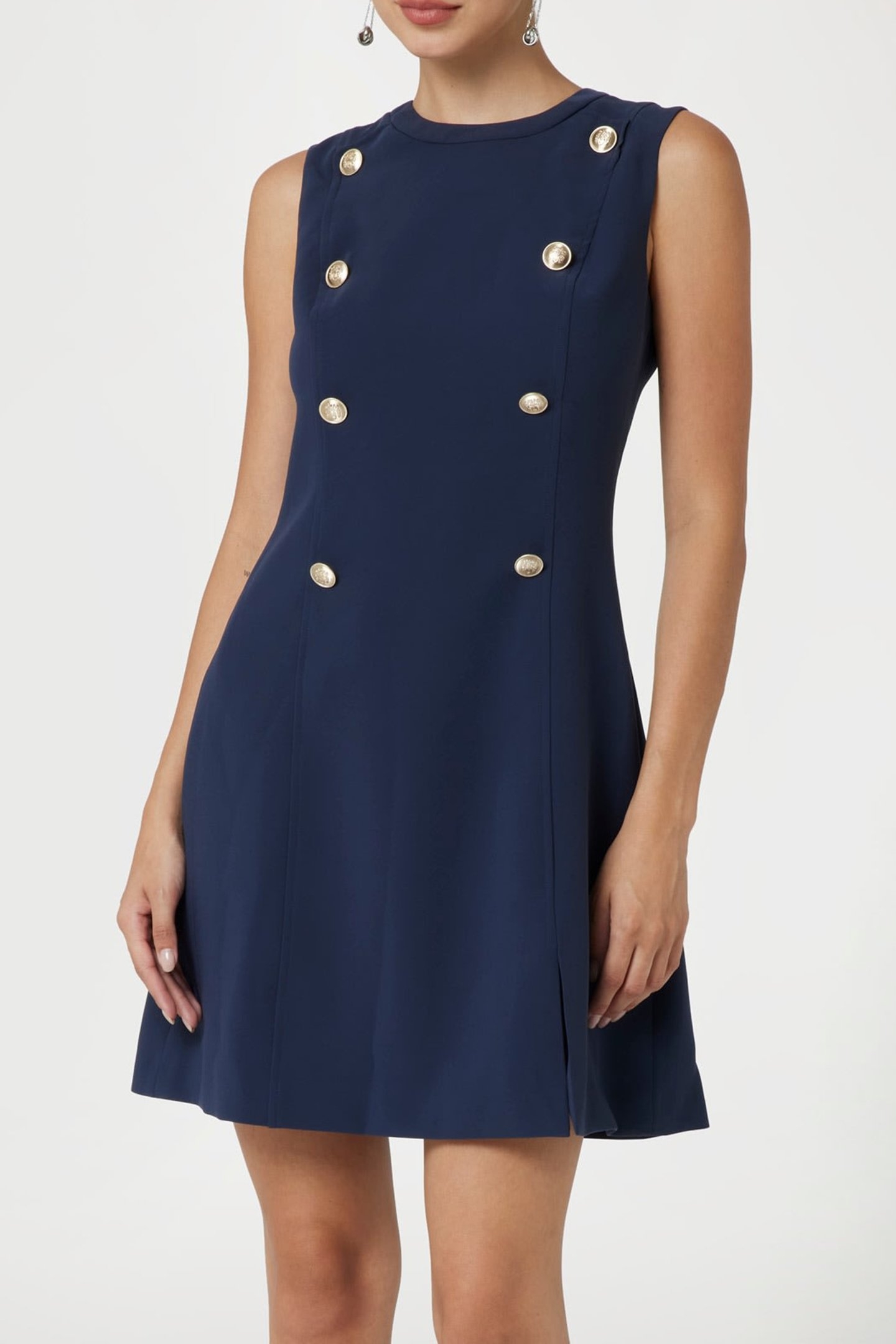 LEILA DRESS BLUE IMPACT 1