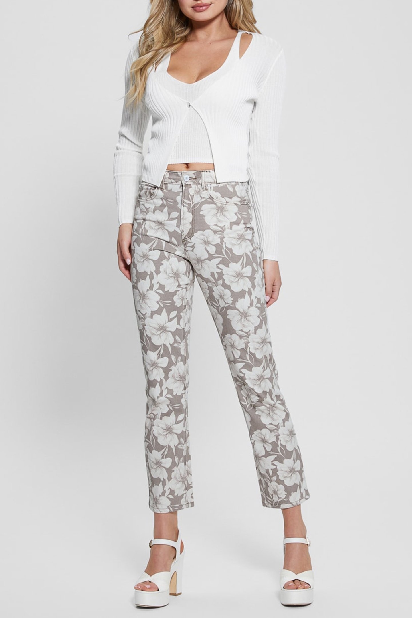 LS FAUX DBL LAYER RE DOVE WHITE 3