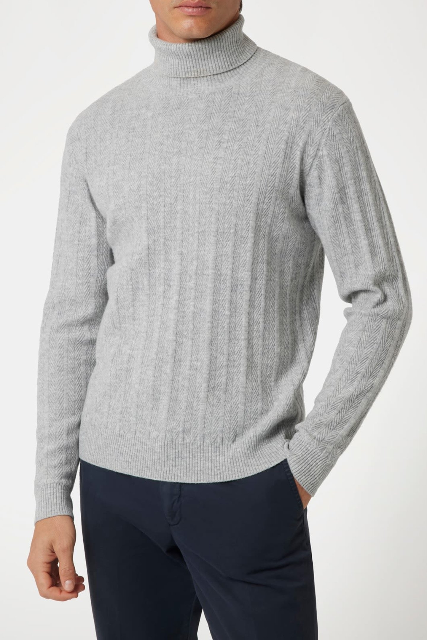 LS TN HERRINGBONE ST LIGHT STONE HEATHER 1