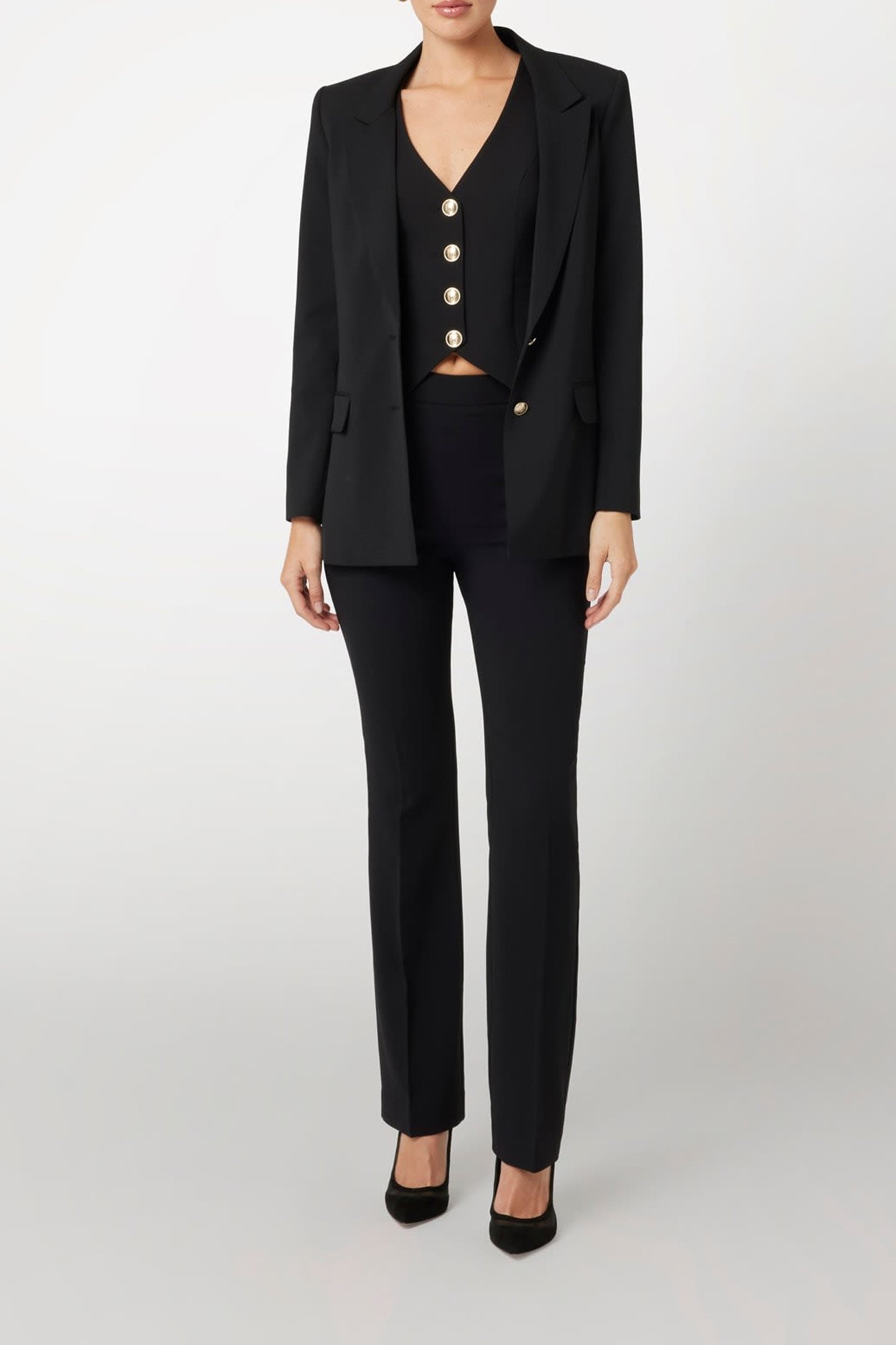 MAGDA BLAZER JET BLACK A996 3