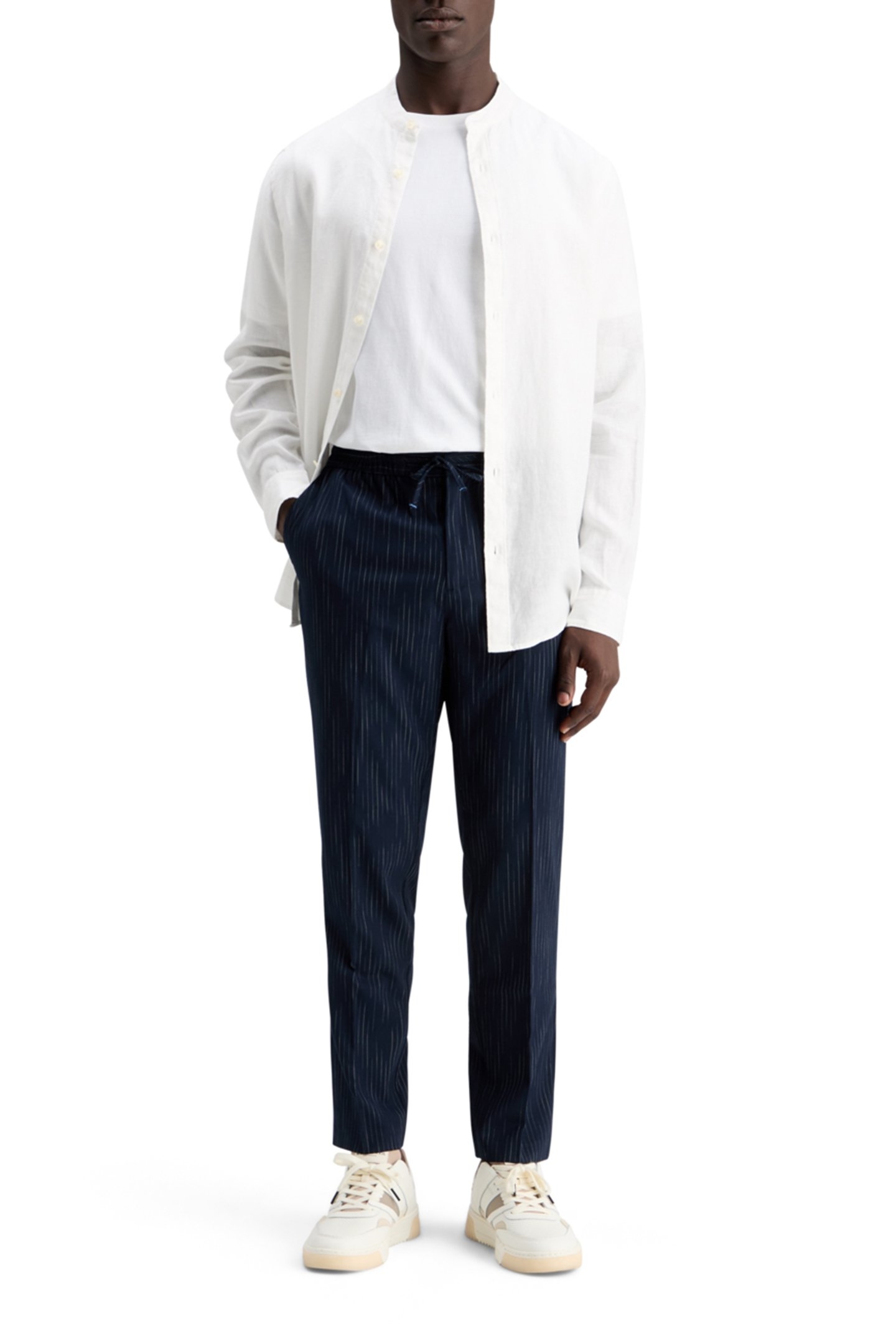 FINCH -SPACE-DYE PINSTRIPE JOGGER NIGHT BLUE PINSTRIPE 6