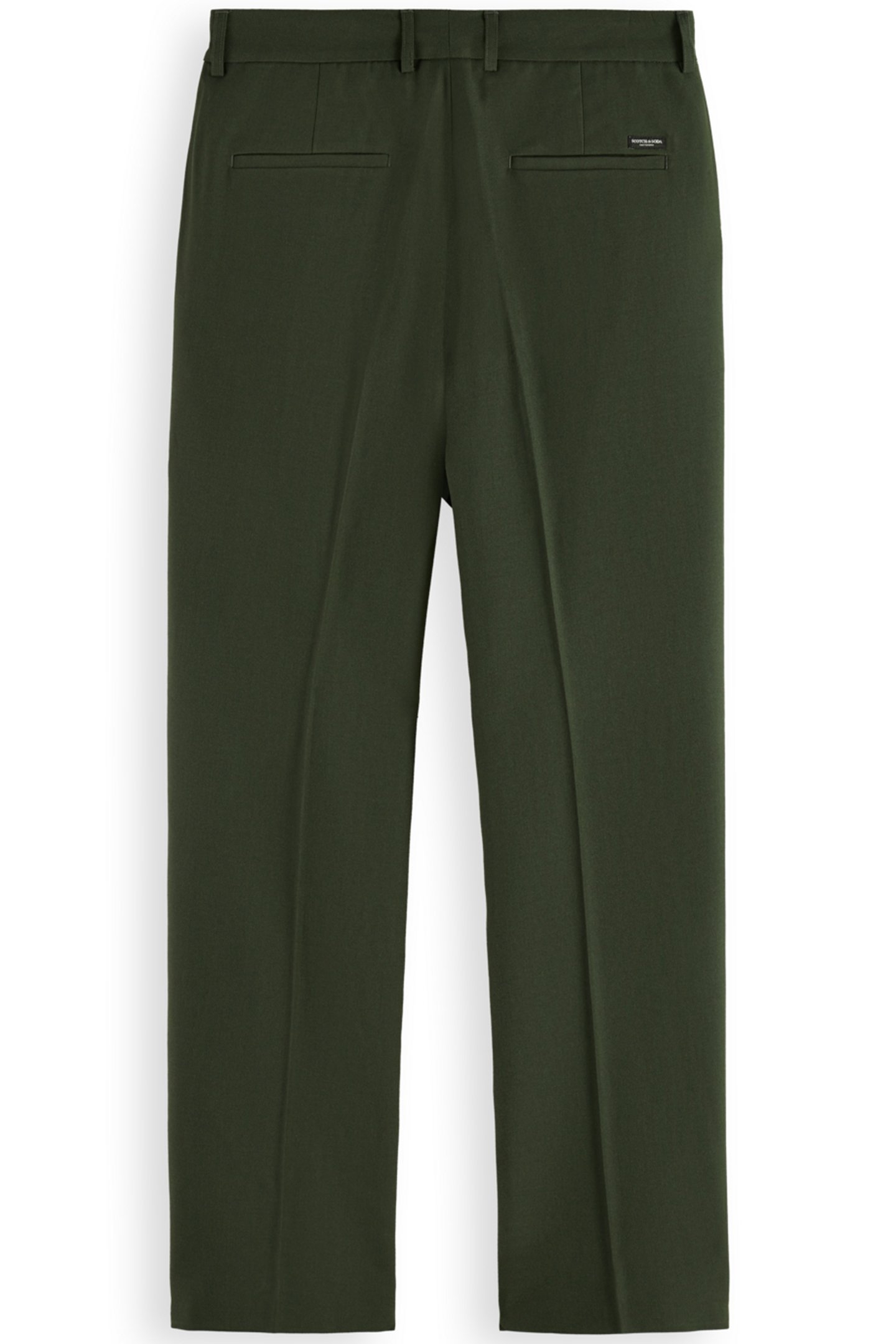 RELAXED STRAIGHT FIT WOOL-BLEND CHINO HERITAGE GREEN 2