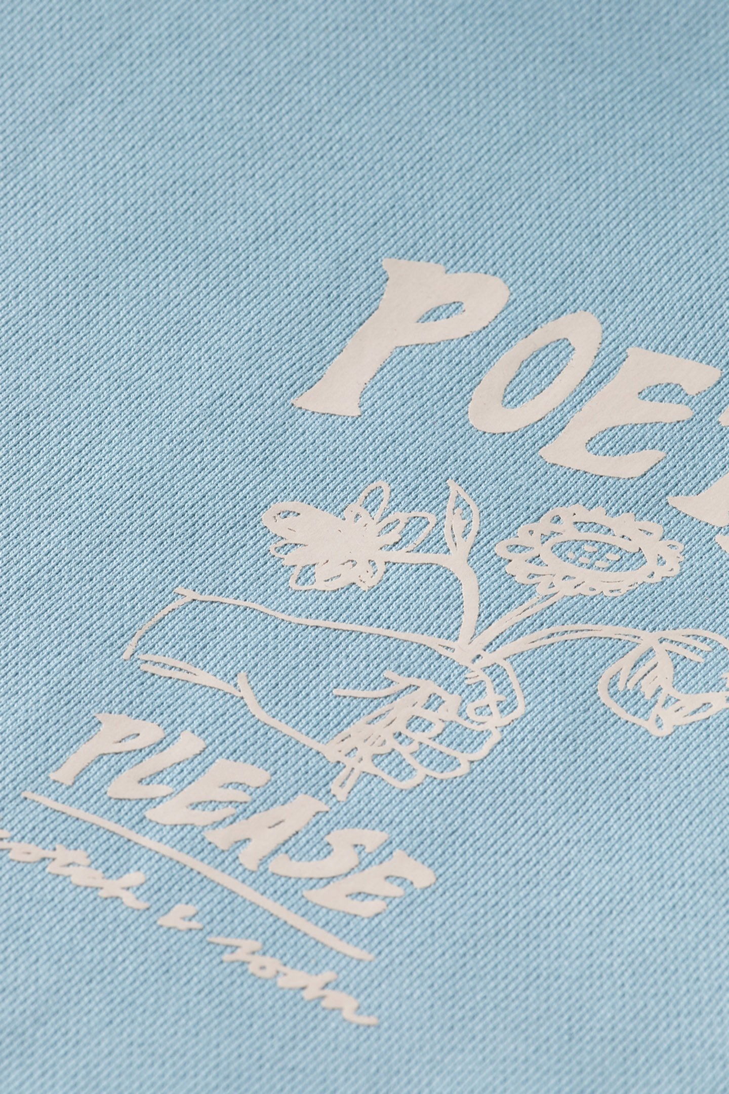 FRONT CHEST ARTWORK SWEATSHIRT BAY BLUE 3