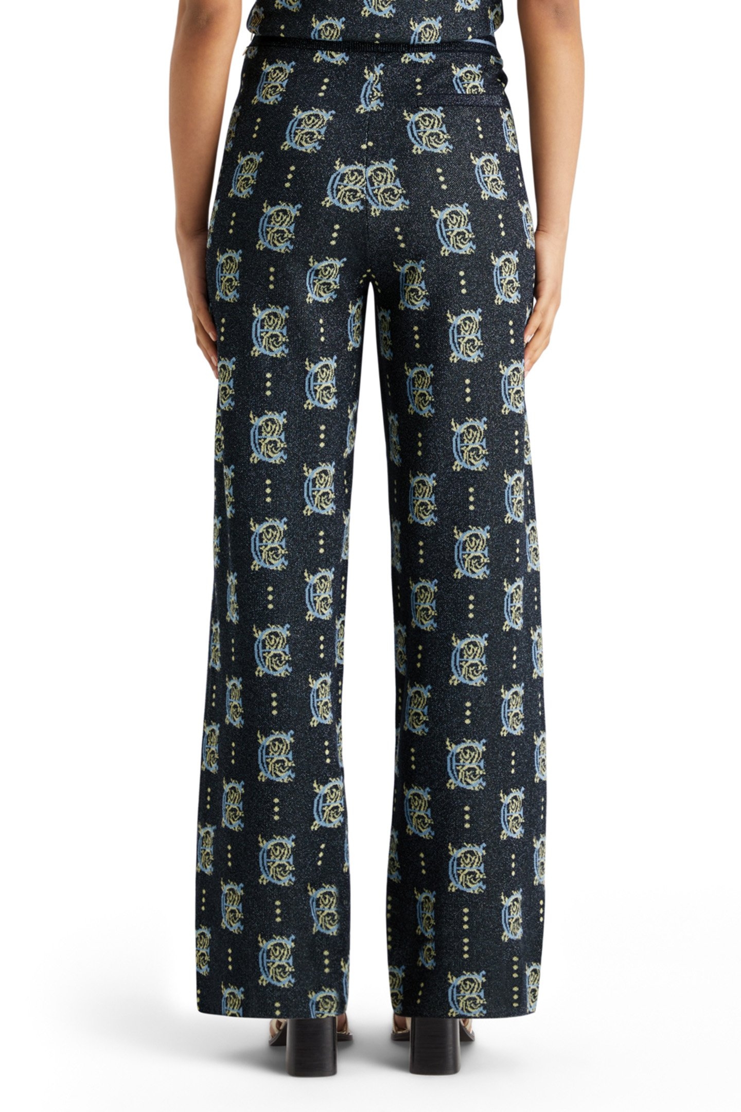 JACQUARD KNITTED TROUSERS NIGHT 2