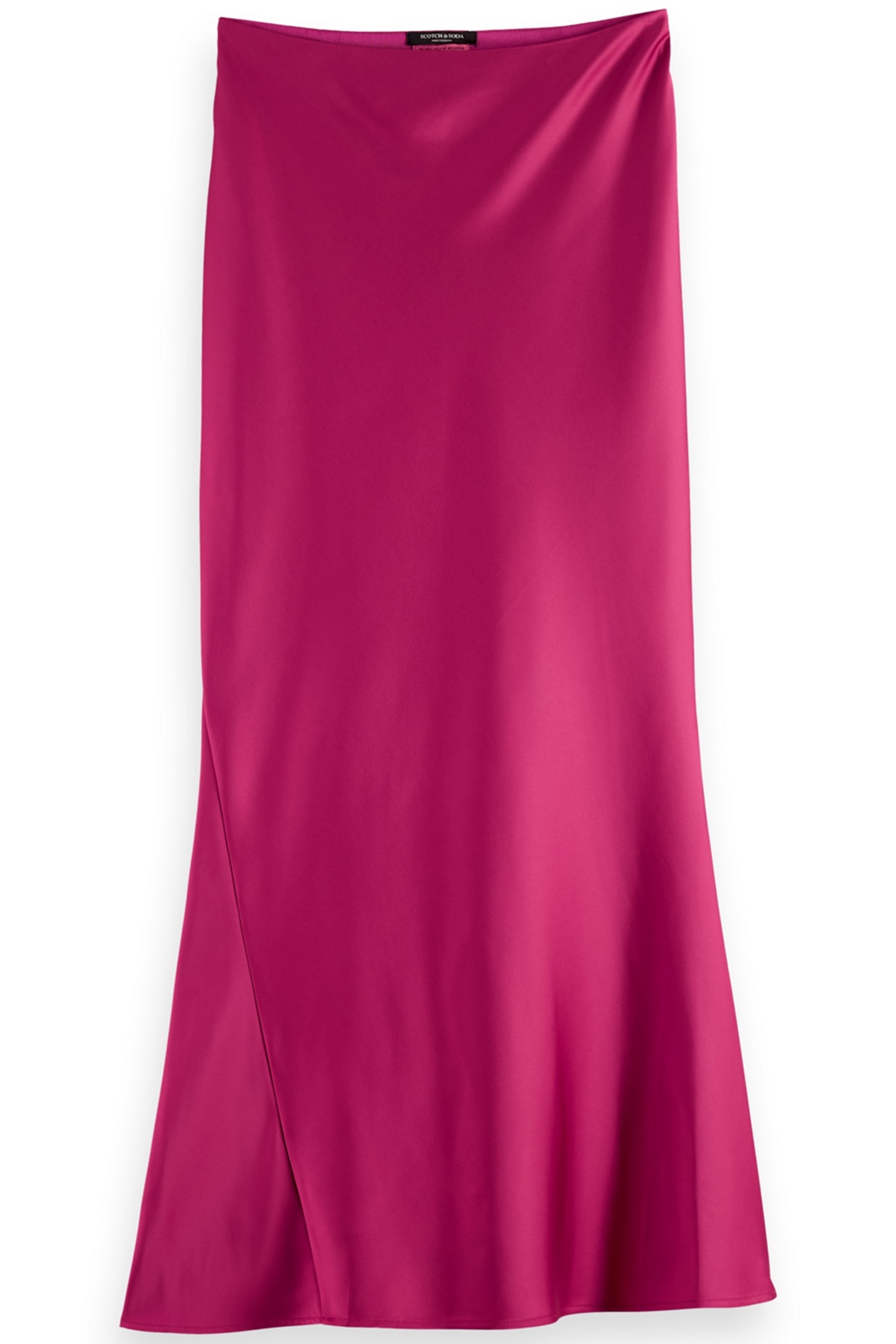 SATIN SKIRT BOHEMIAN PINK 1