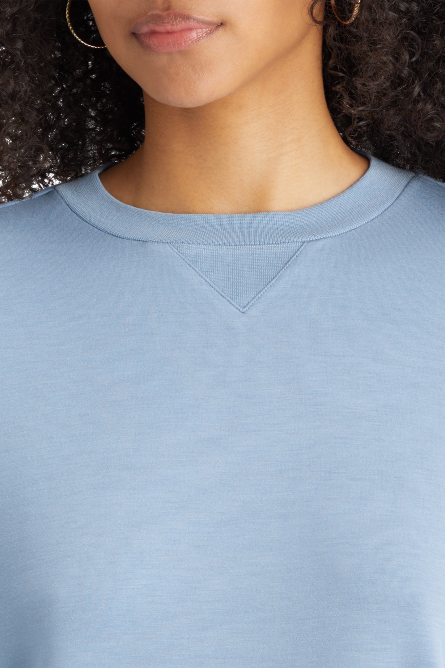 MODAL SWEATSHIRT MYSTIC BLUE 7