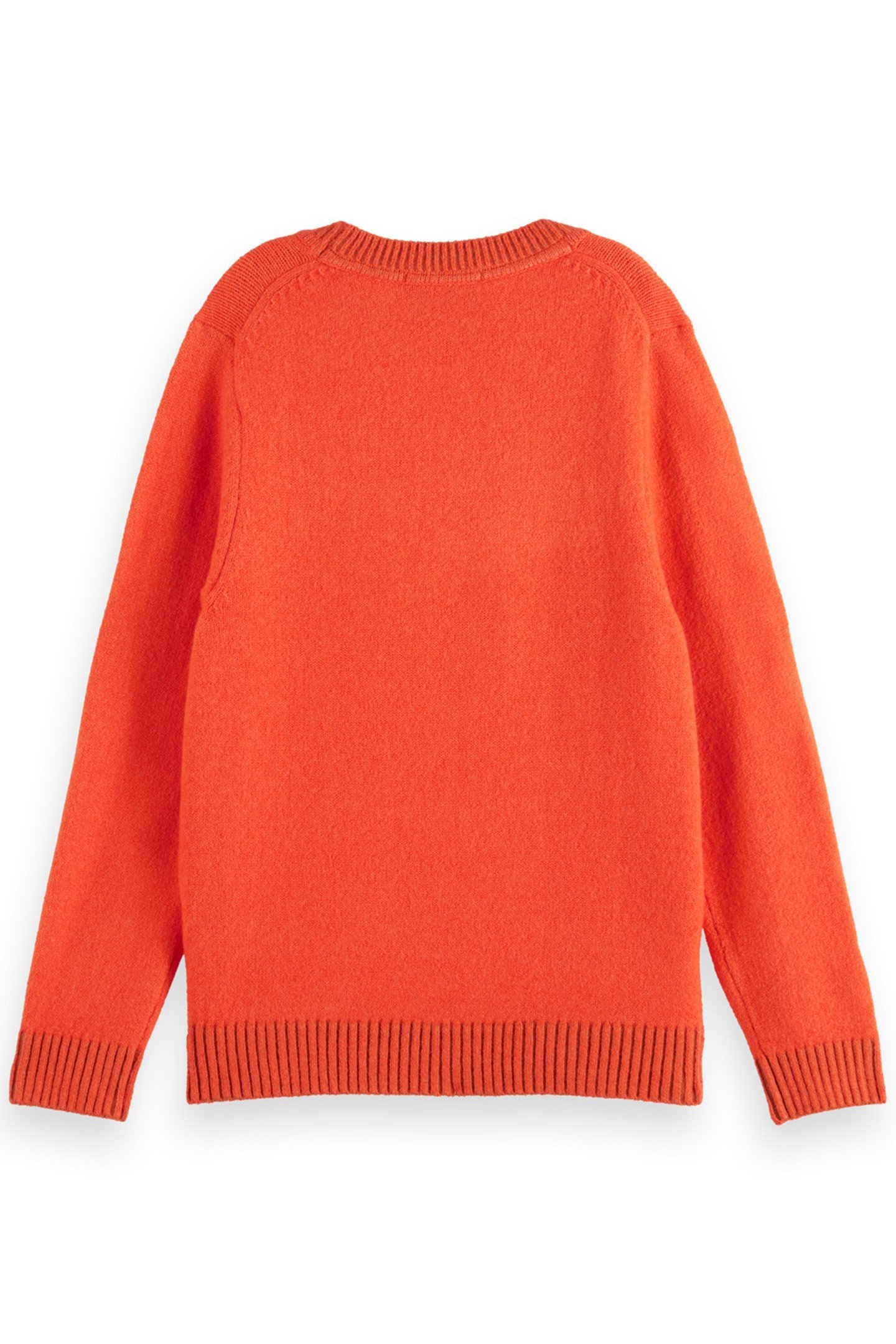 BOY SOFT KNIT PULLOVER STORY TELLING ORANGE 2