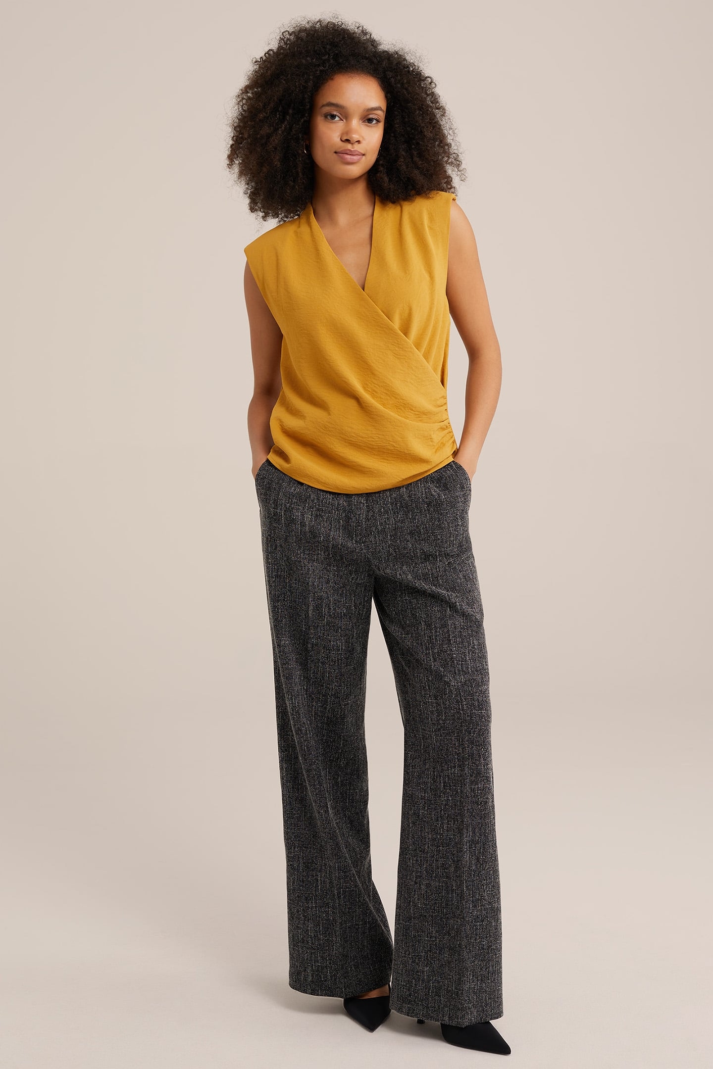 SINGLET MUSTARD YELLOW 3