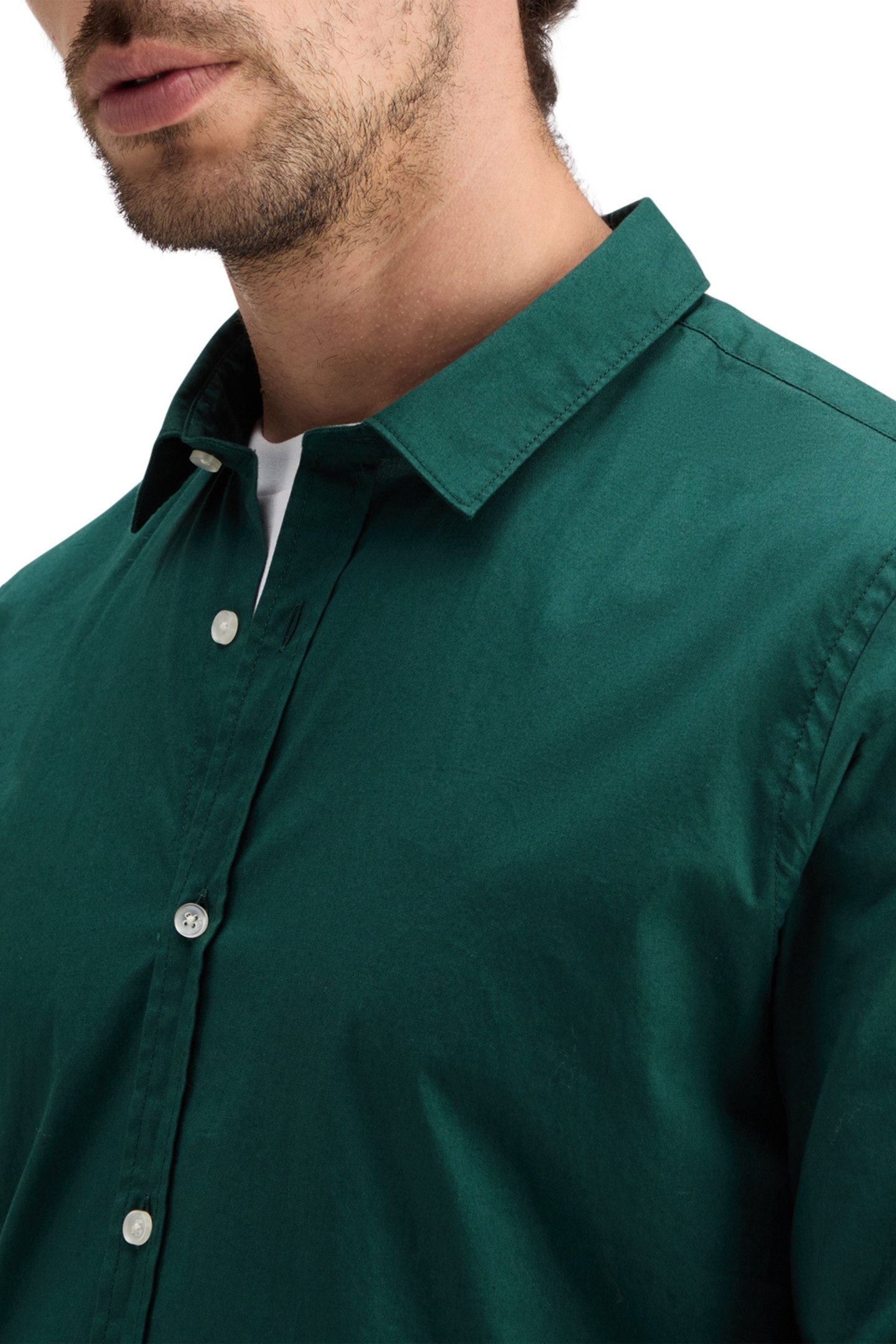 ESSENTIAL POPLIN SOLID CYPRESS GREEN 8