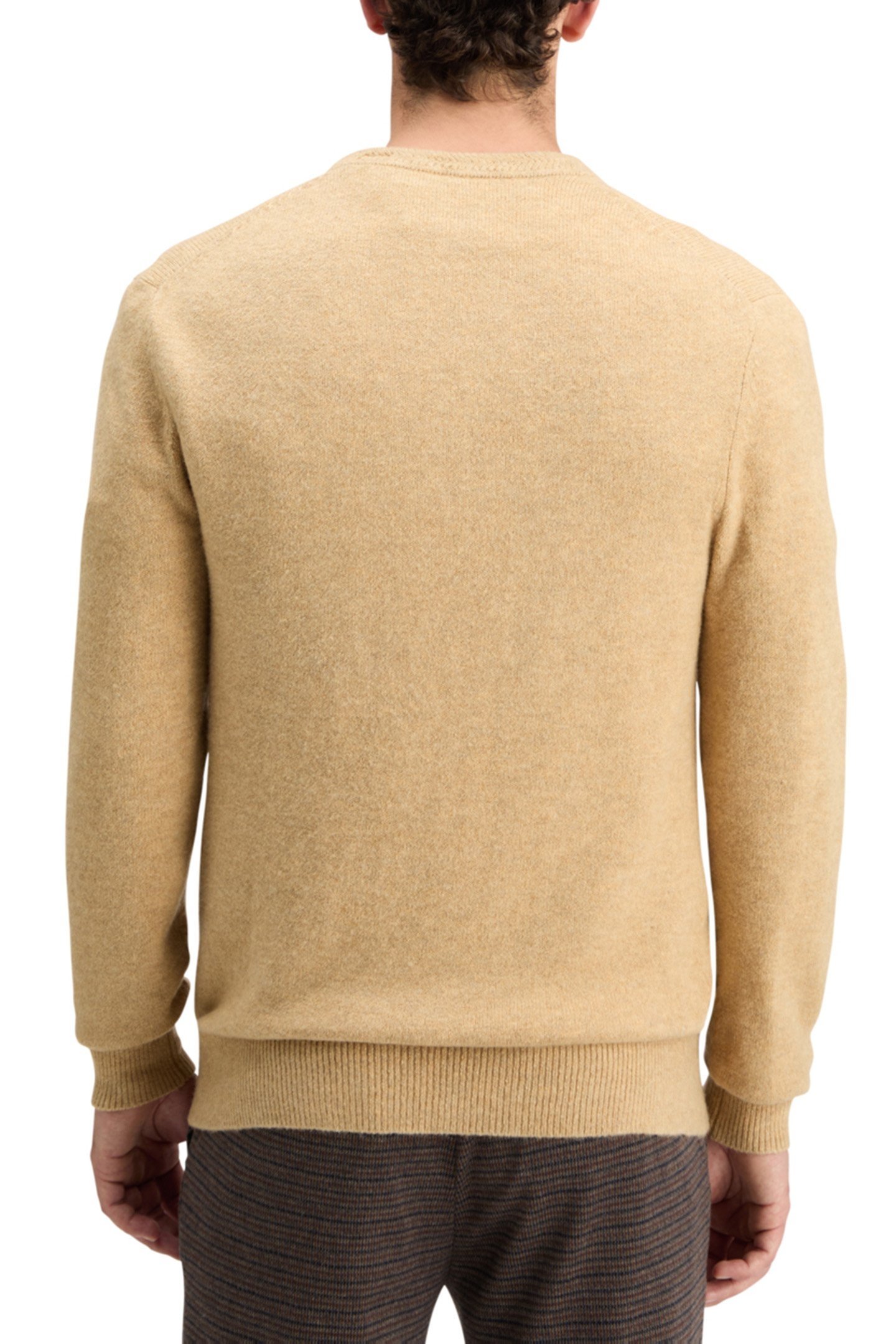 SOFT KNIT REGULAR FIT SWEATER CAMEL 2