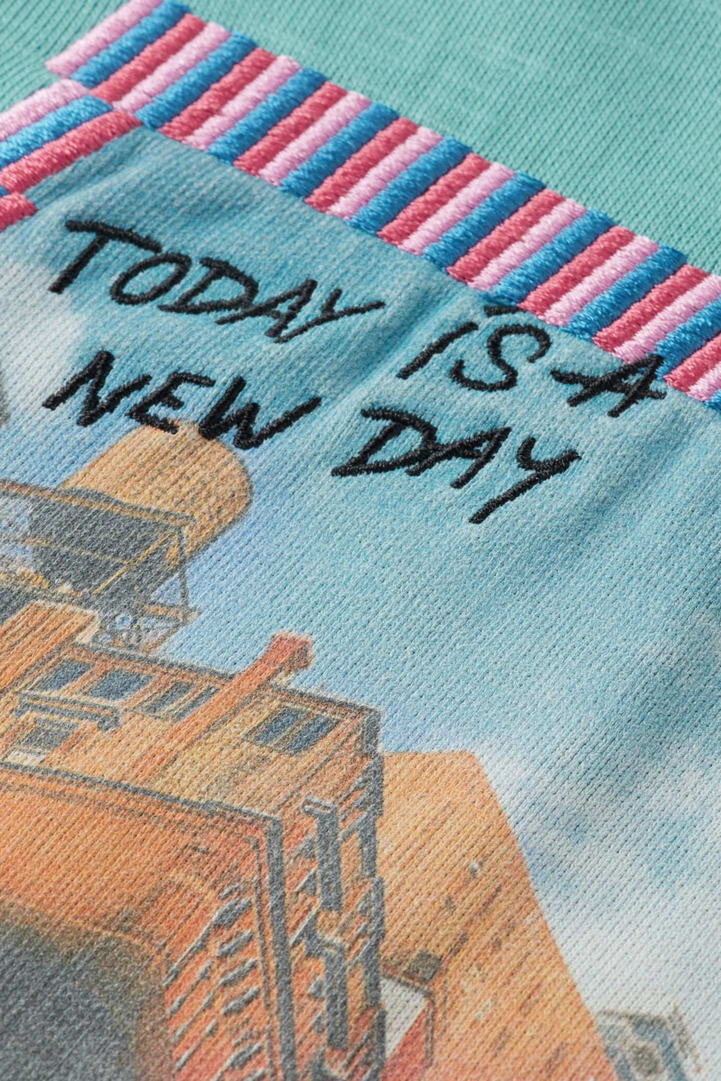 JOE JONAS X SCOTCH SODA WASHED ARTWORK HOODIE ICE BLUE 3