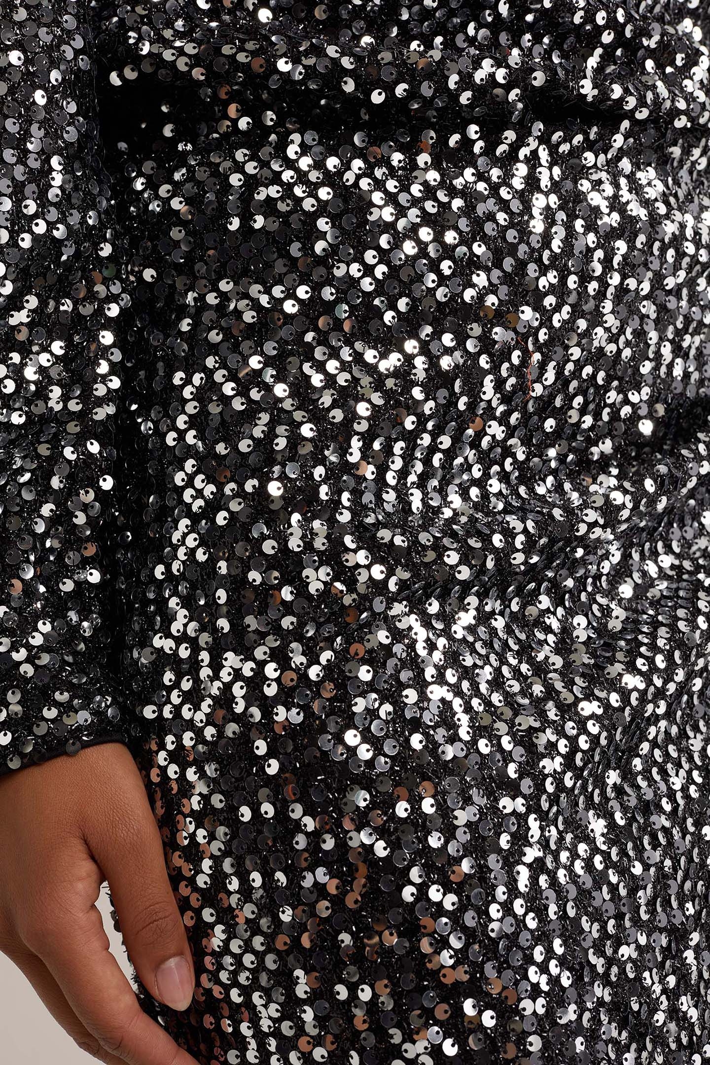 SKIRT MINI LENGTH SILVER 5