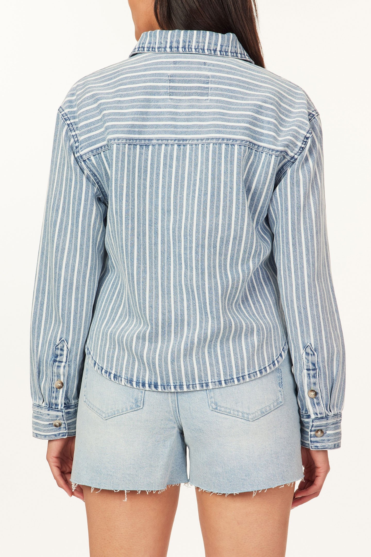CROPPED DENIM SHIRT BEL AIR 2