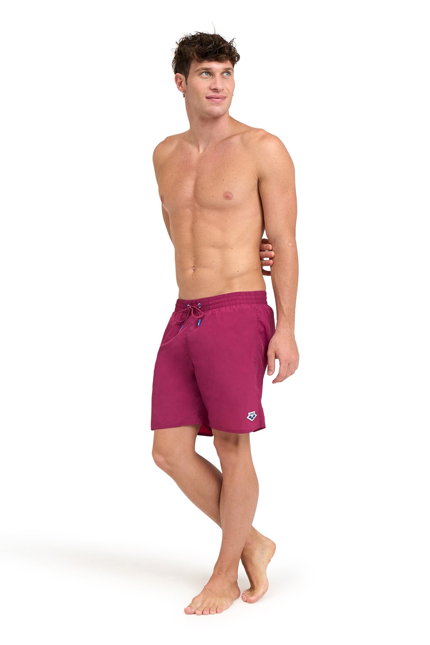 MEN'S ARENA ICONS SOLID BOXER RED FANDANGO 3