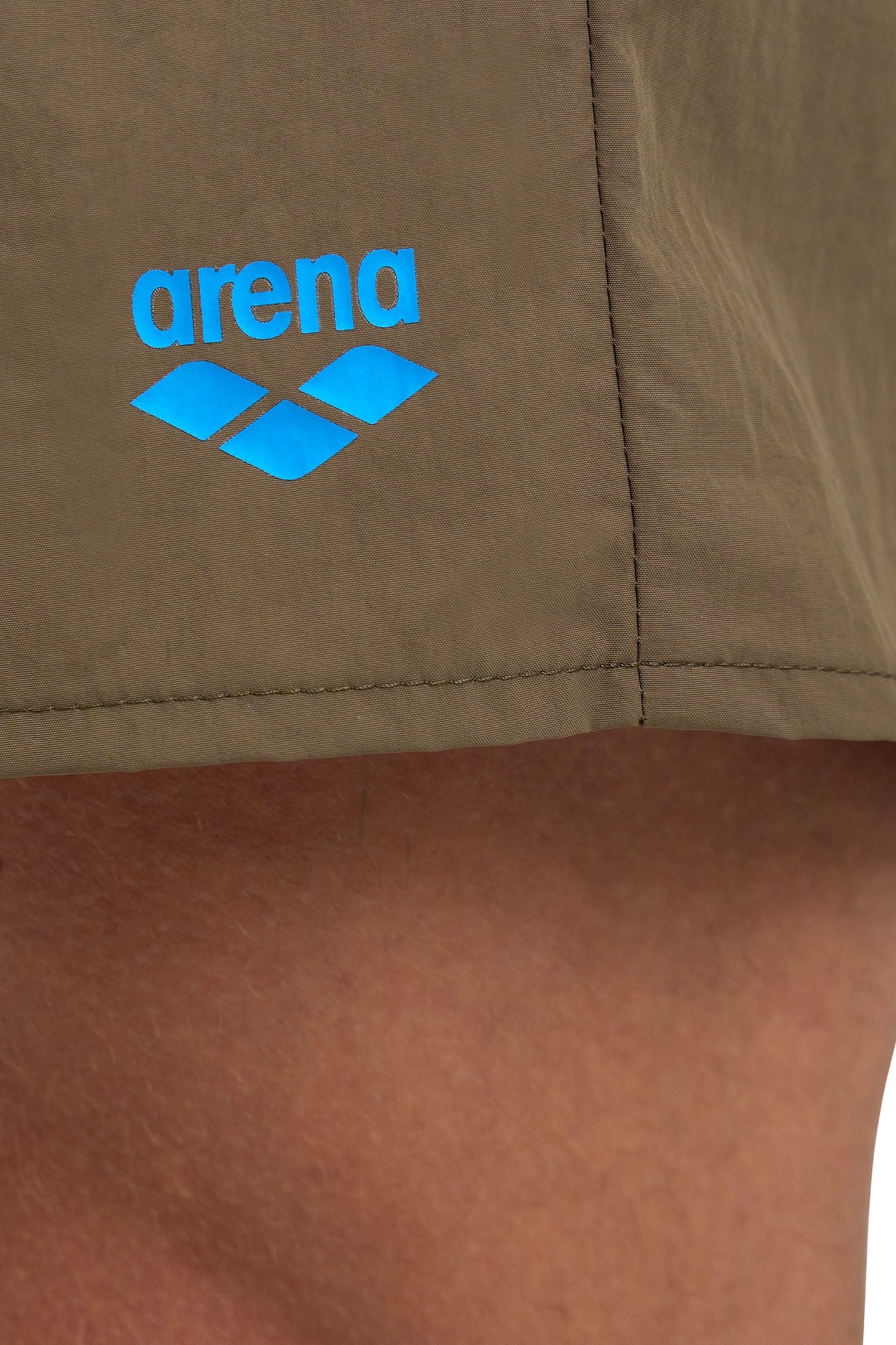 MEN'S ARENA PRO_FILE BEACH BOXER DARK OLIVE-TURQUOISE 5
