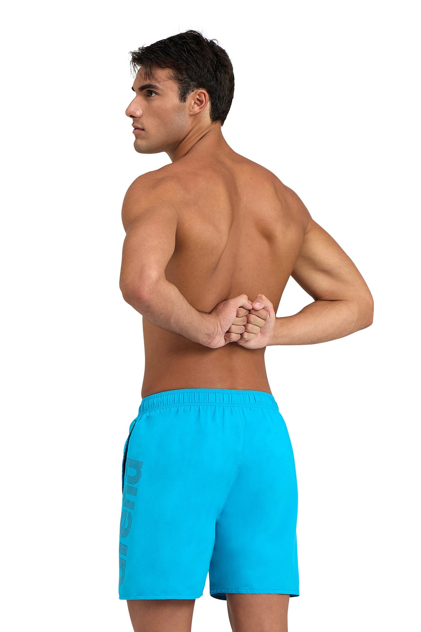 FUNDAMENTALS ARENA LOGO BOXER R TURQUOISE-DARK OLIVE 2