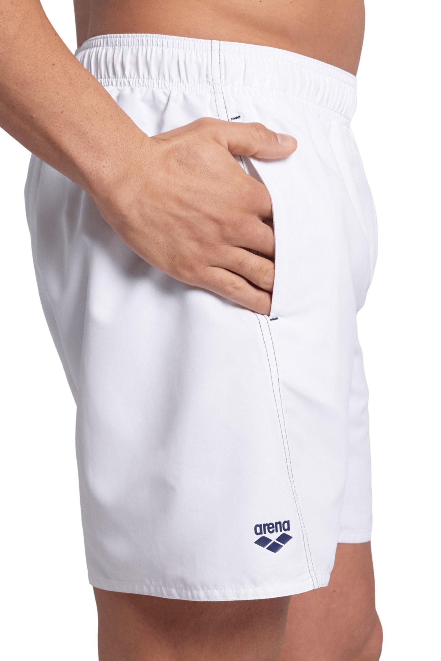 FUNDAMENTALS ARENA LOGO BOXER R WHITE-NAVY 5