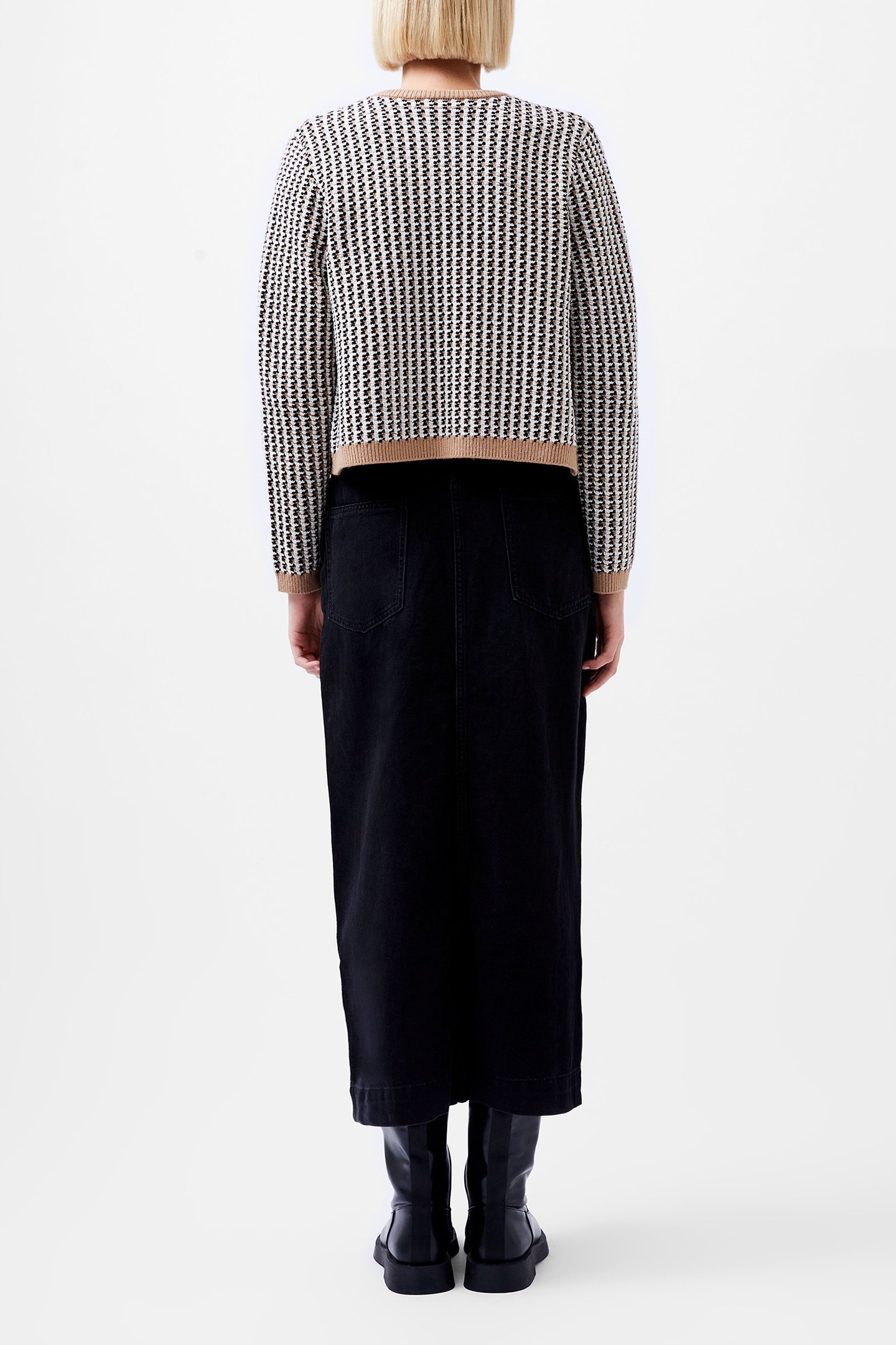 NOAR CARDIGAN OATMEAL MEL/CL CREAM 2