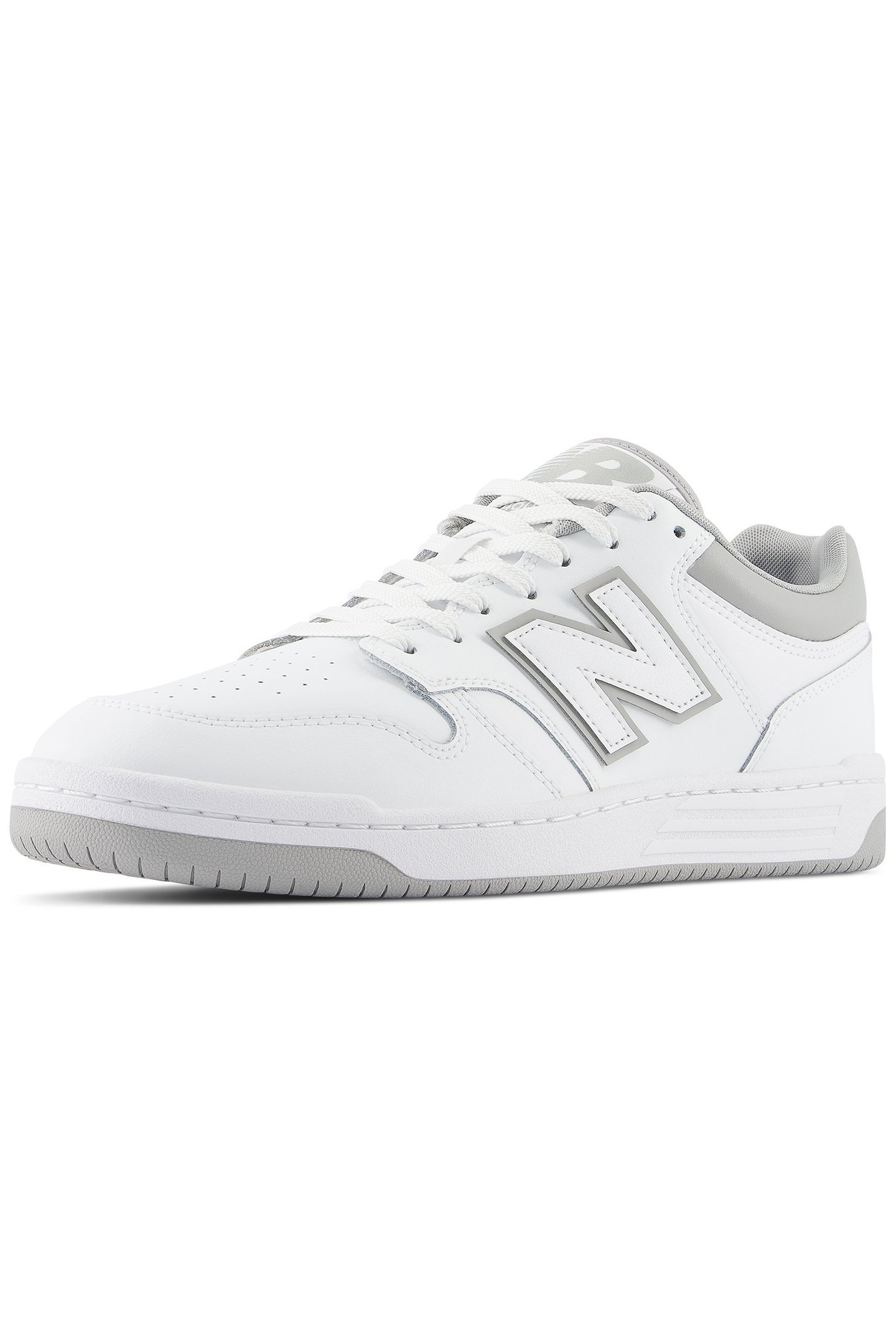 BB480LGM SNEAKERS IN WHITE & GREY 6