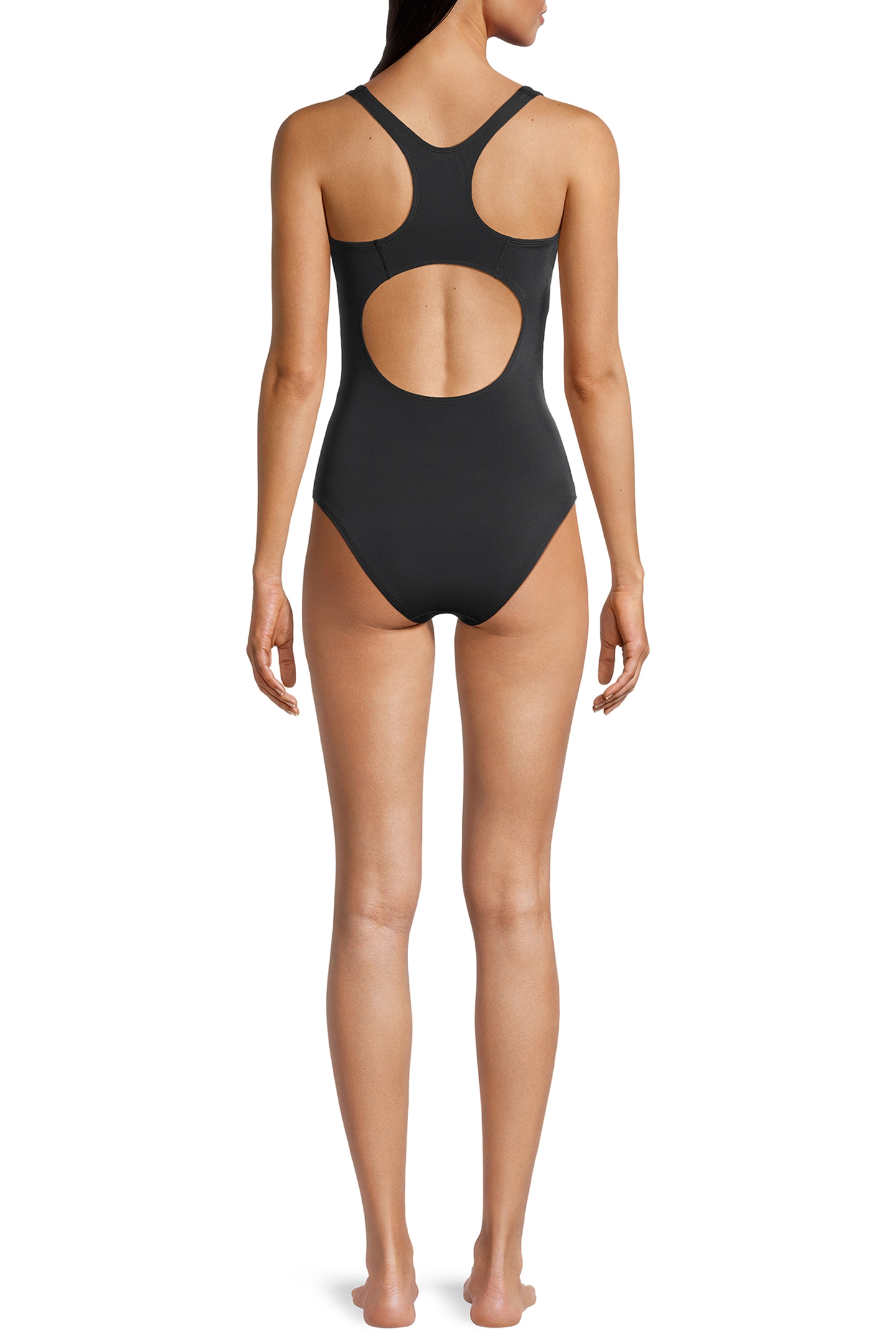 SAKI RACER BACK SWIMSUIT BLACK 3