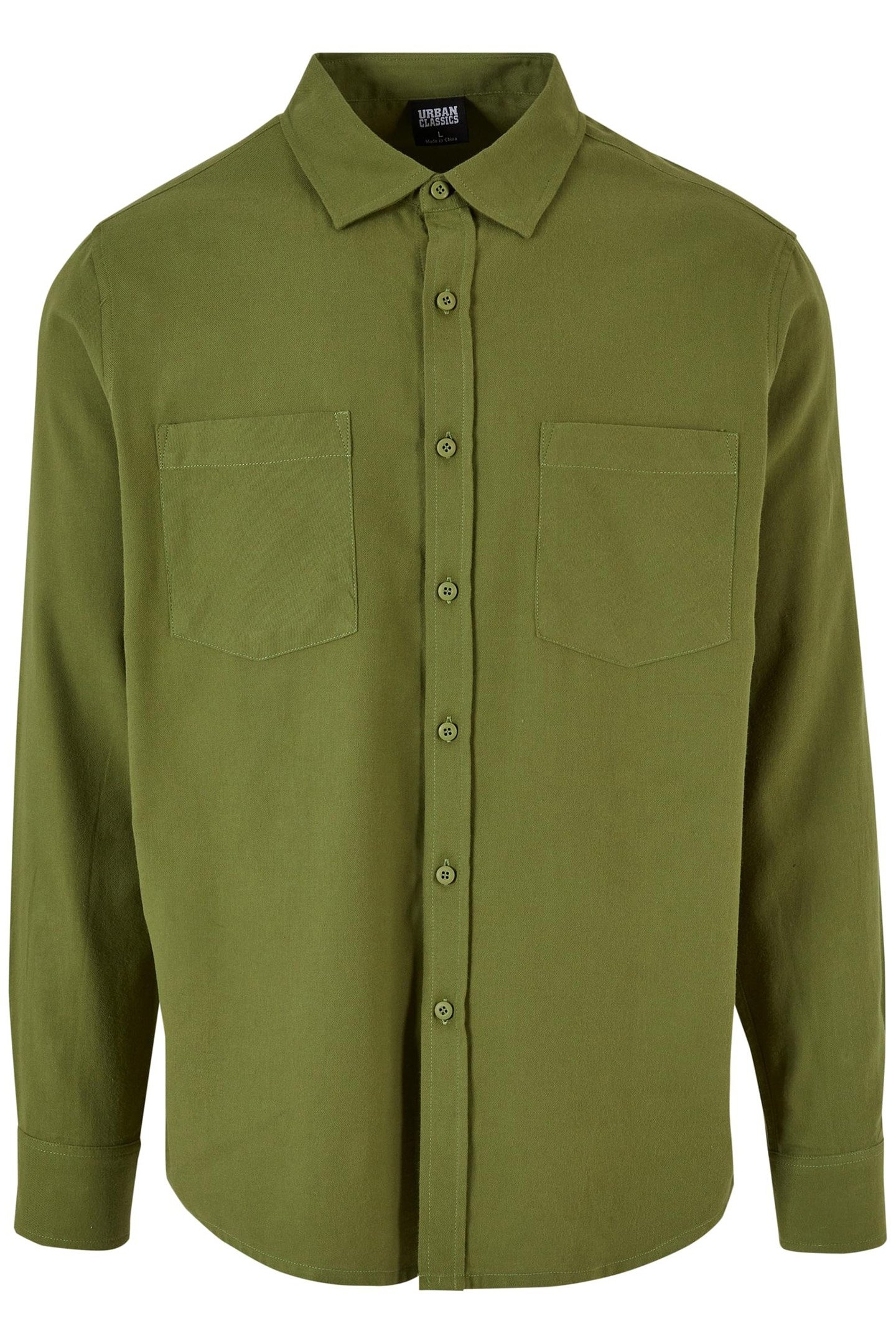 FLANELL SHIRT NEWOLIVE/NEWOLIVE 1