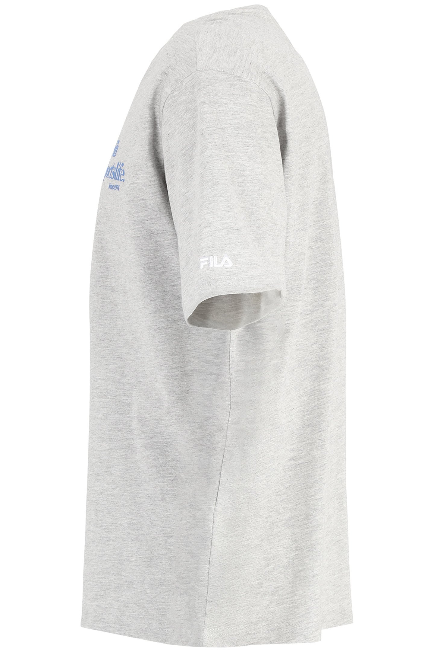 LENS LOOSE TEE LIGHT GREY MELANGE 6