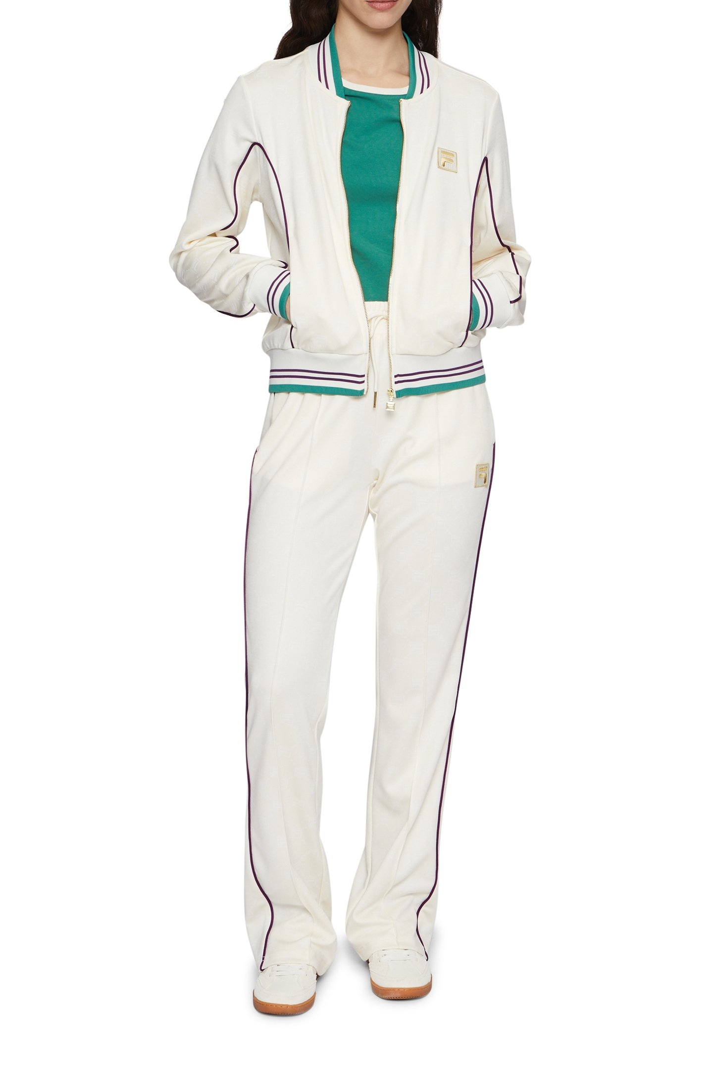 LAMIM TRACK JACKET ANTIQUE WHITE F-BOX MONOGRAM AOP 3