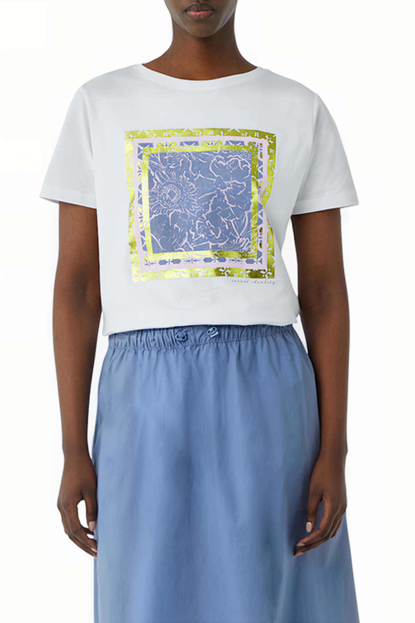 COMMA T-SHIRTS WHITE 1