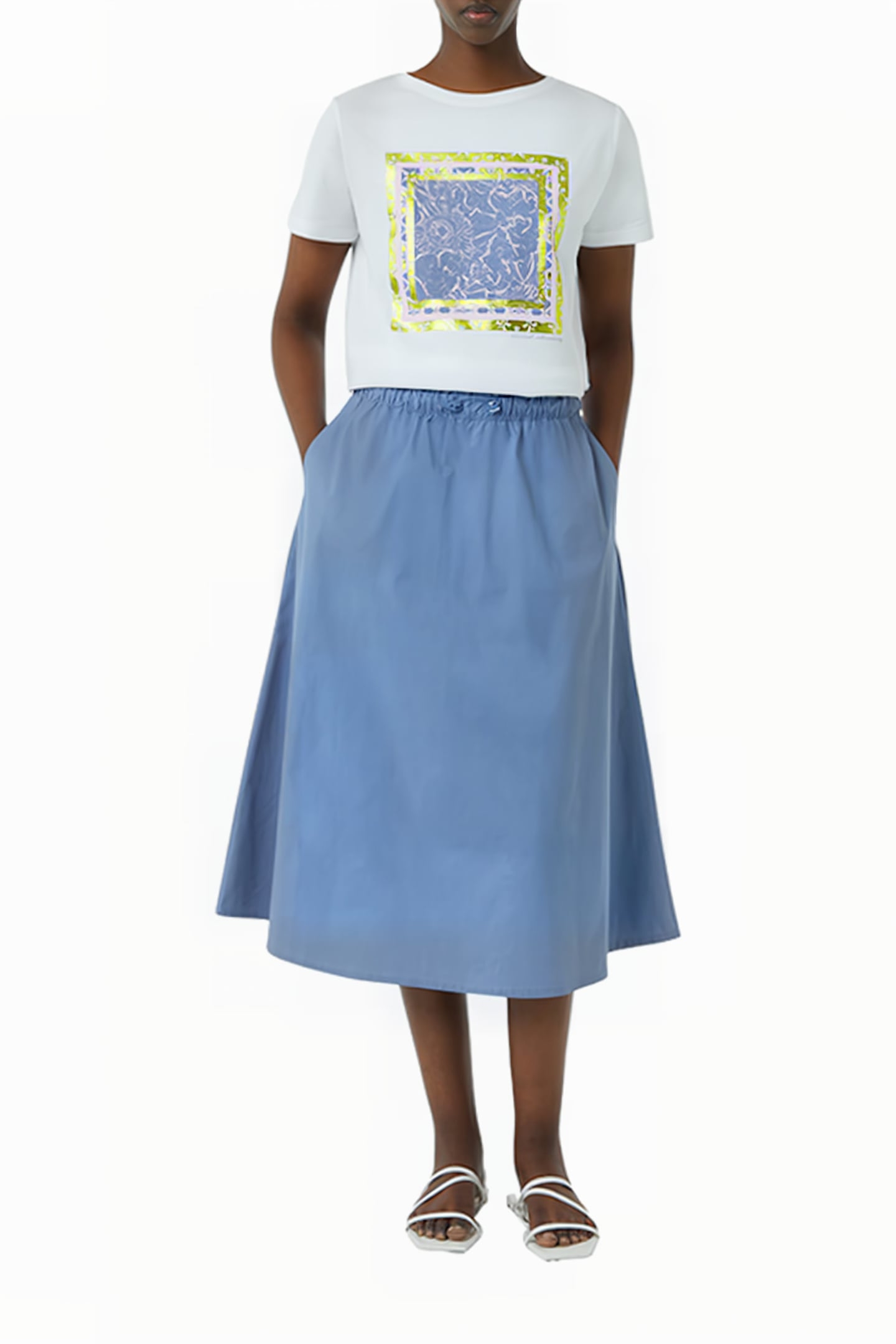 COMMA T-SHIRTS WHITE 2