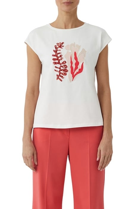 COMMA T-SHIRTS WHITE 1