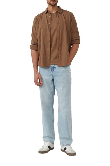 S.OLIVER T-SHIRTS BROWN 4